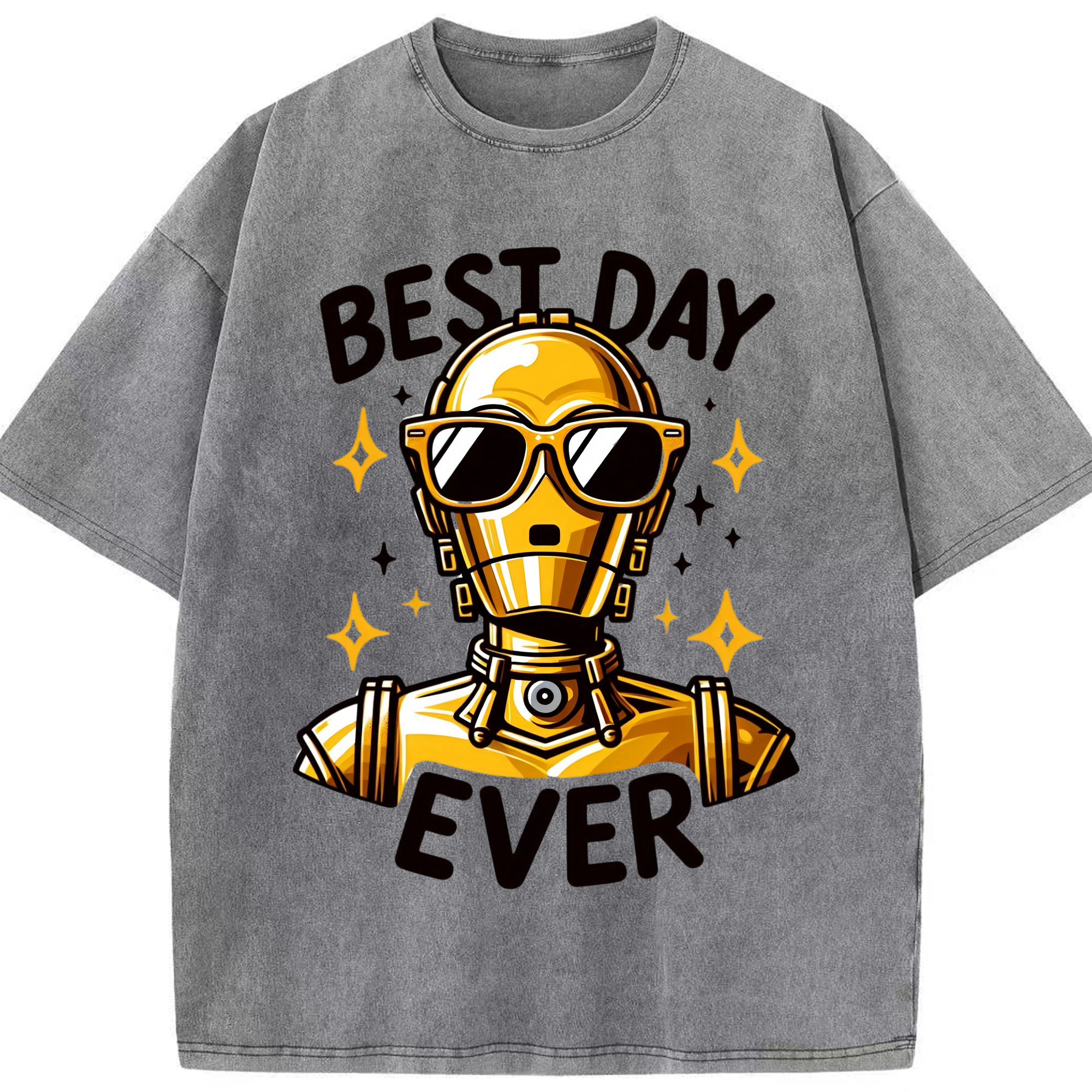 （画像用） スター・ウォーズ Star Wars 綿100% ヴィンテージ風 半袖Tシャツ（フロントプリント）