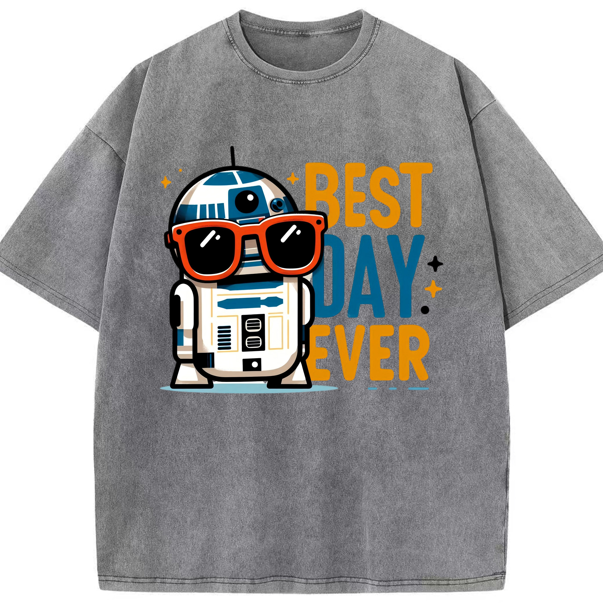 （画像用） スター・ウォーズ Star Wars 綿100% ヴィンテージ風 半袖Tシャツ（フロントプリント）