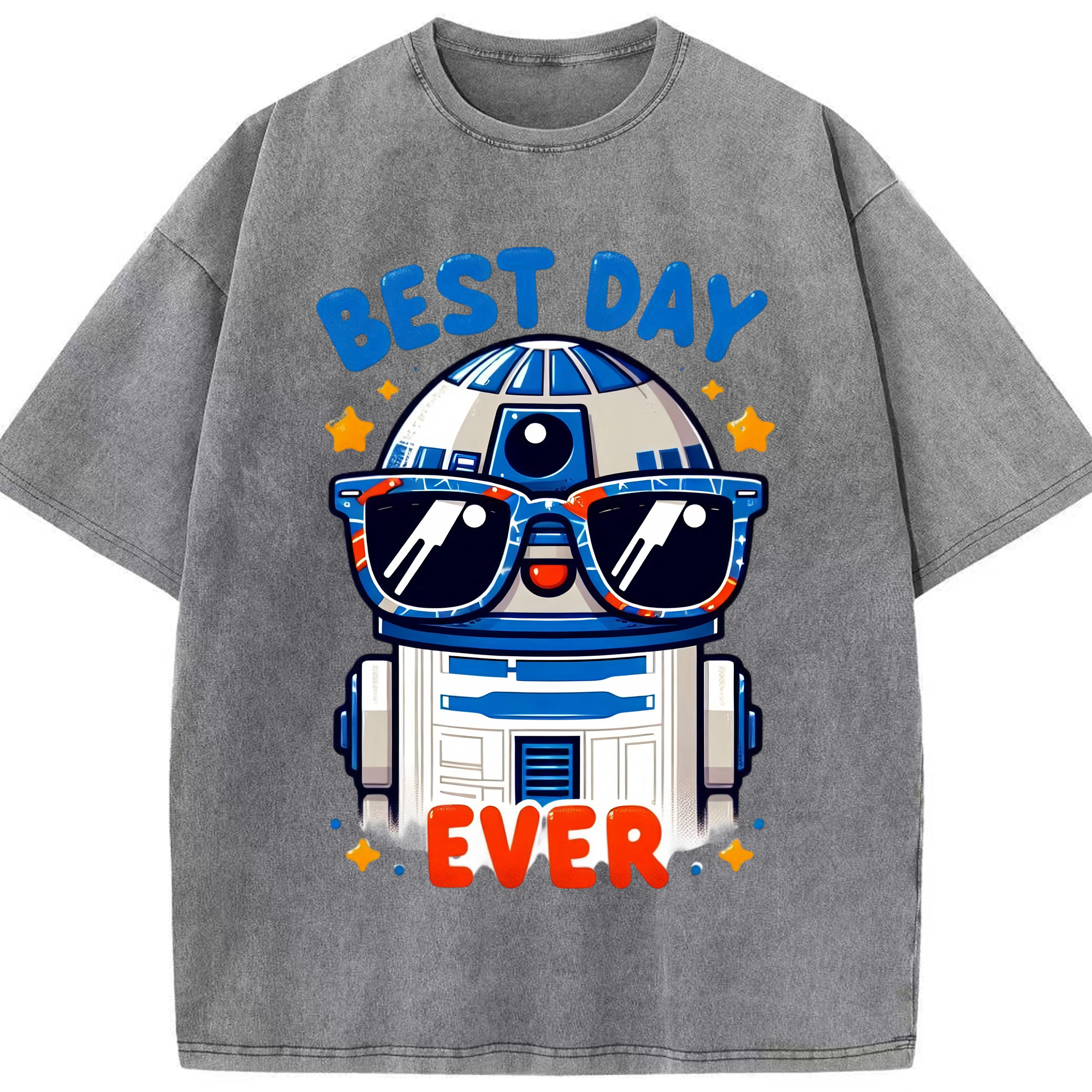（画像用） スター・ウォーズ Star Wars 綿100% ヴィンテージ風 半袖Tシャツ（フロントプリント）
