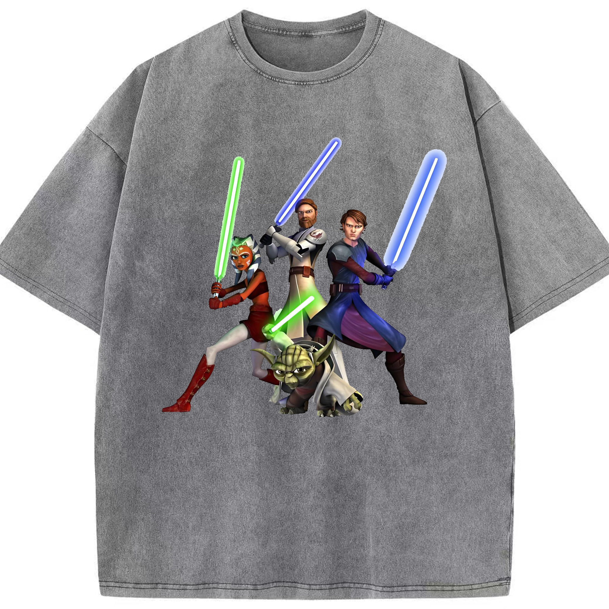 （画像用） スター・ウォーズ Star Wars 綿100% ヴィンテージ風 半袖Tシャツ（フロントプリント）