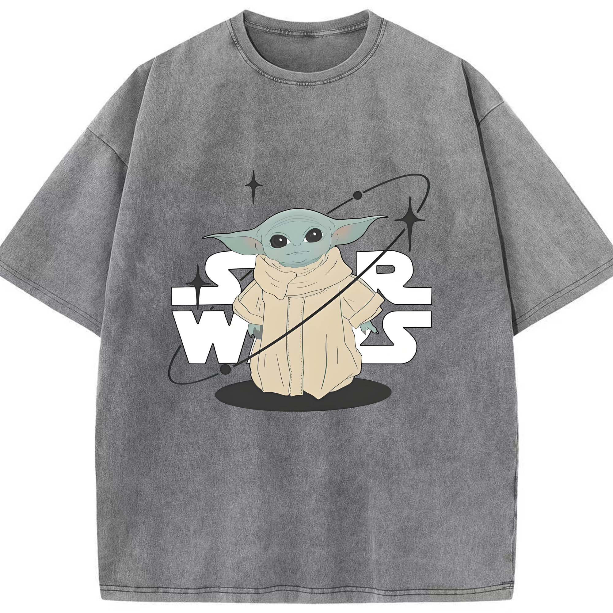（画像用） スター・ウォーズ Star Wars 綿100% ヴィンテージ風 半袖Tシャツ（フロントプリント）