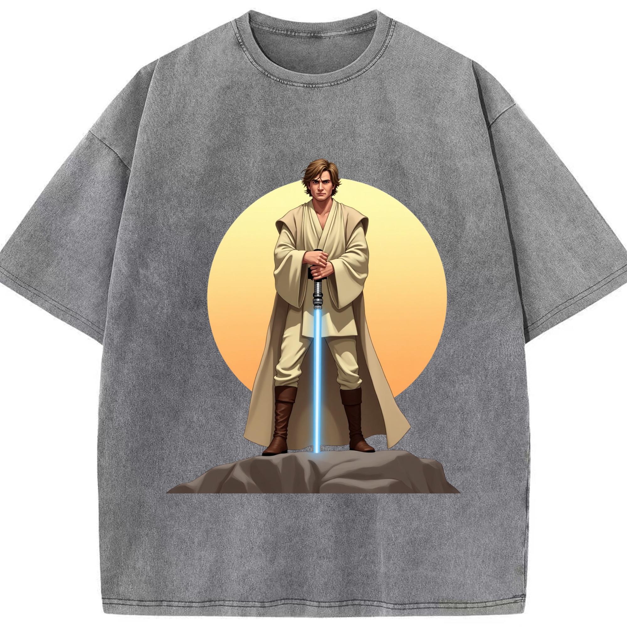（画像用） スター・ウォーズ Star Wars 綿100% ヴィンテージ風 半袖Tシャツ（フロントプリント）