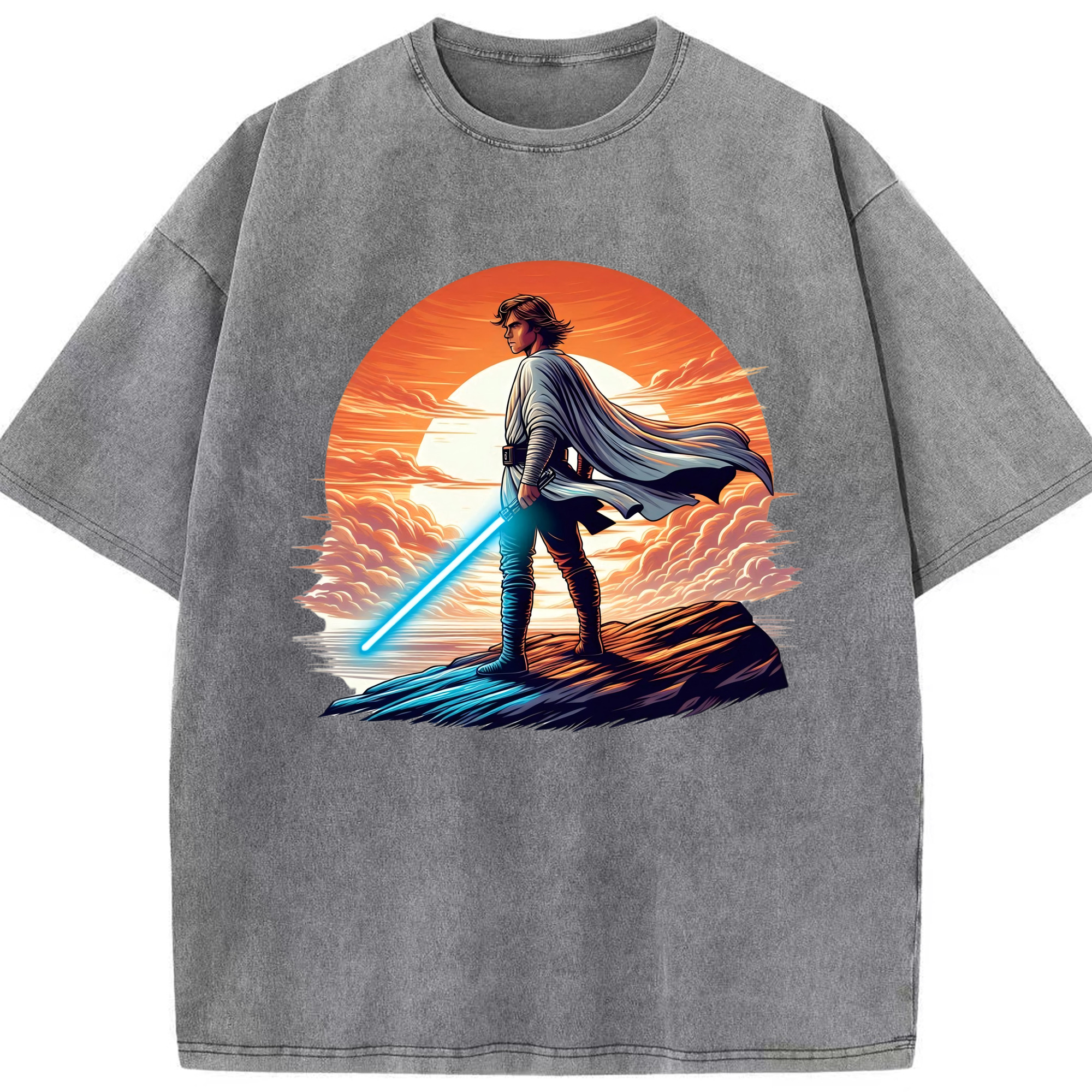 （画像用） スター・ウォーズ Star Wars 綿100% ヴィンテージ風 半袖Tシャツ（フロントプリント）