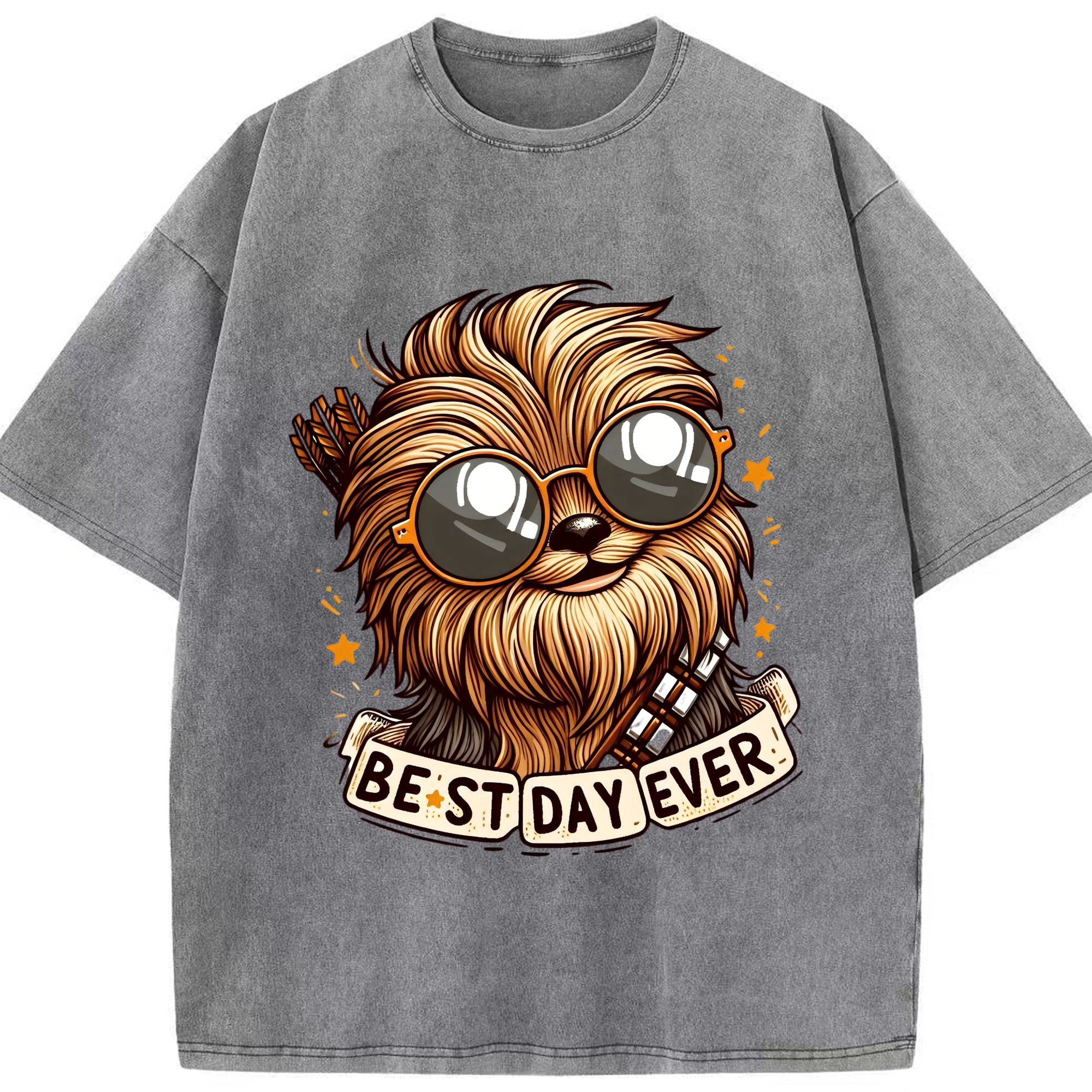 （画像用） スター・ウォーズ Star Wars 綿100% ヴィンテージ風 半袖Tシャツ（フロントプリント）