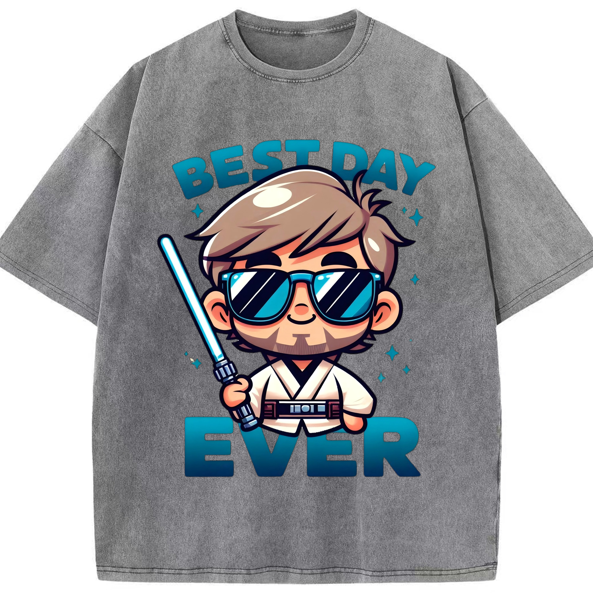 （画像用） スター・ウォーズ Star Wars 綿100% ヴィンテージ風 半袖Tシャツ（フロントプリント）