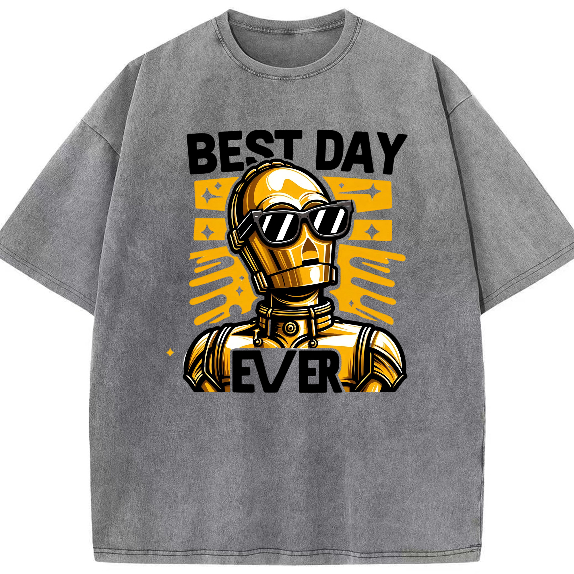 （画像用） スター・ウォーズ Star Wars 綿100% ヴィンテージ風 半袖Tシャツ（フロントプリント）