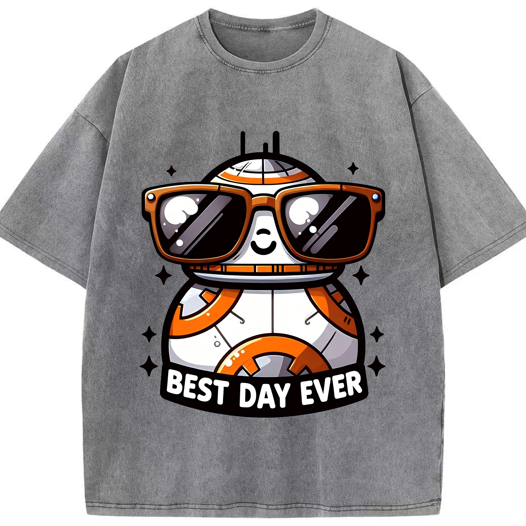 （画像用） スター・ウォーズ Star Wars 綿100% ヴィンテージ風 半袖Tシャツ（フロントプリント）
