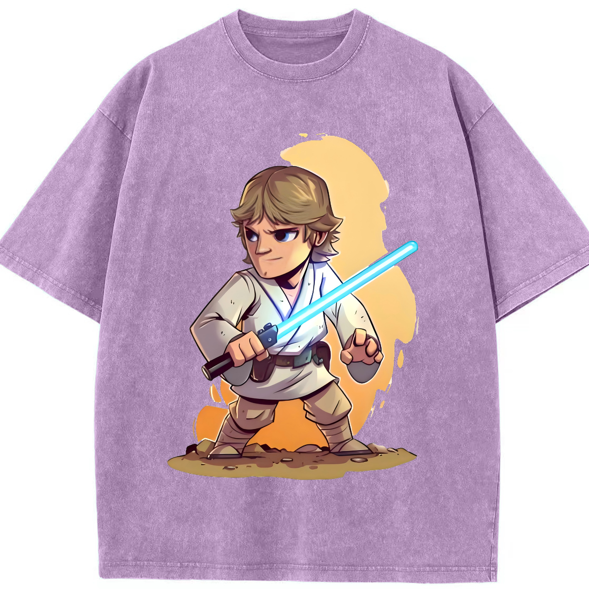 （画像用） スター・ウォーズ Star Wars 綿100% ヴィンテージ風 半袖Tシャツ（フロントプリント）