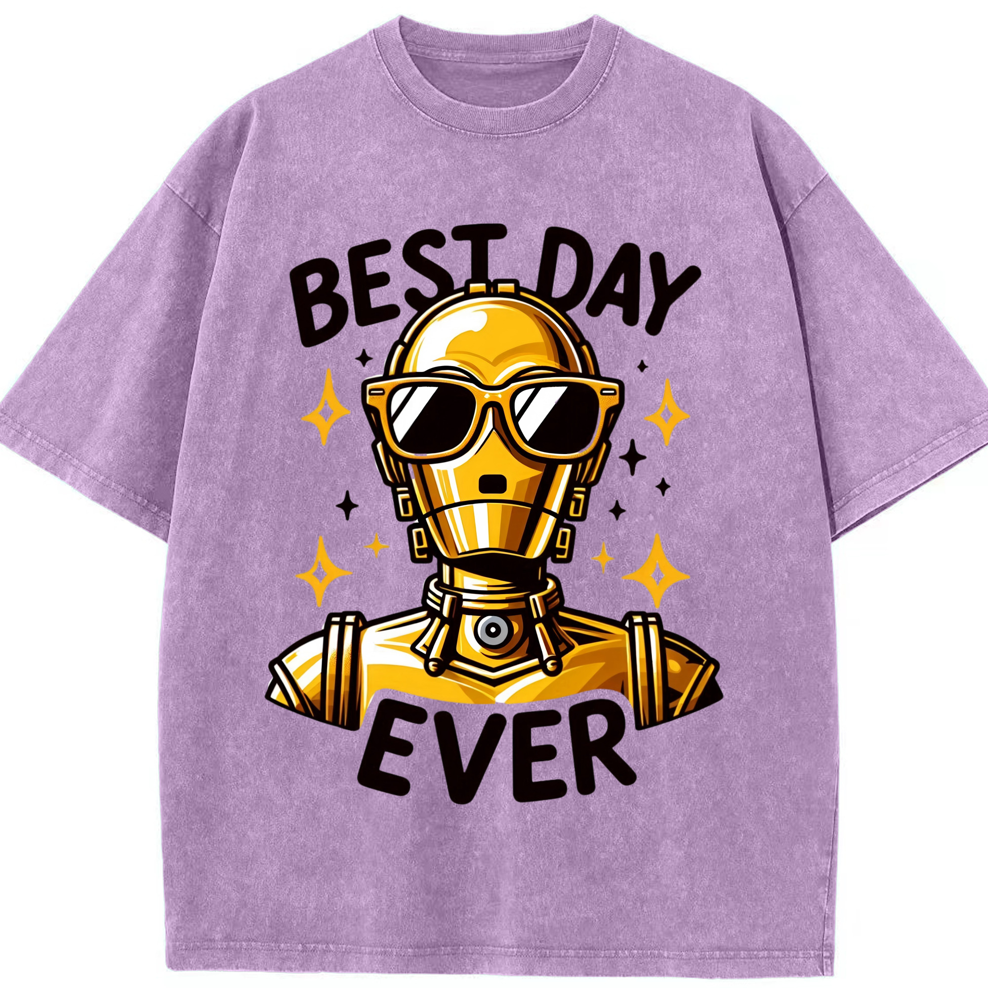 （画像用） スター・ウォーズ Star Wars 綿100% ヴィンテージ風 半袖Tシャツ（フロントプリント）