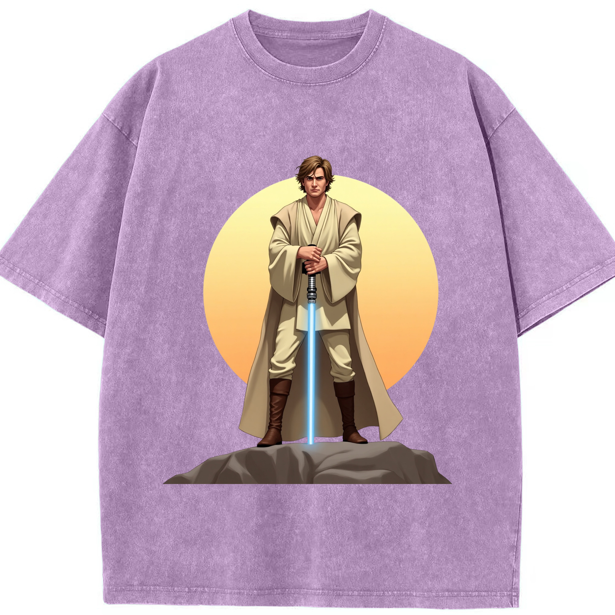 （画像用） スター・ウォーズ Star Wars 綿100% ヴィンテージ風 半袖Tシャツ（フロントプリント）