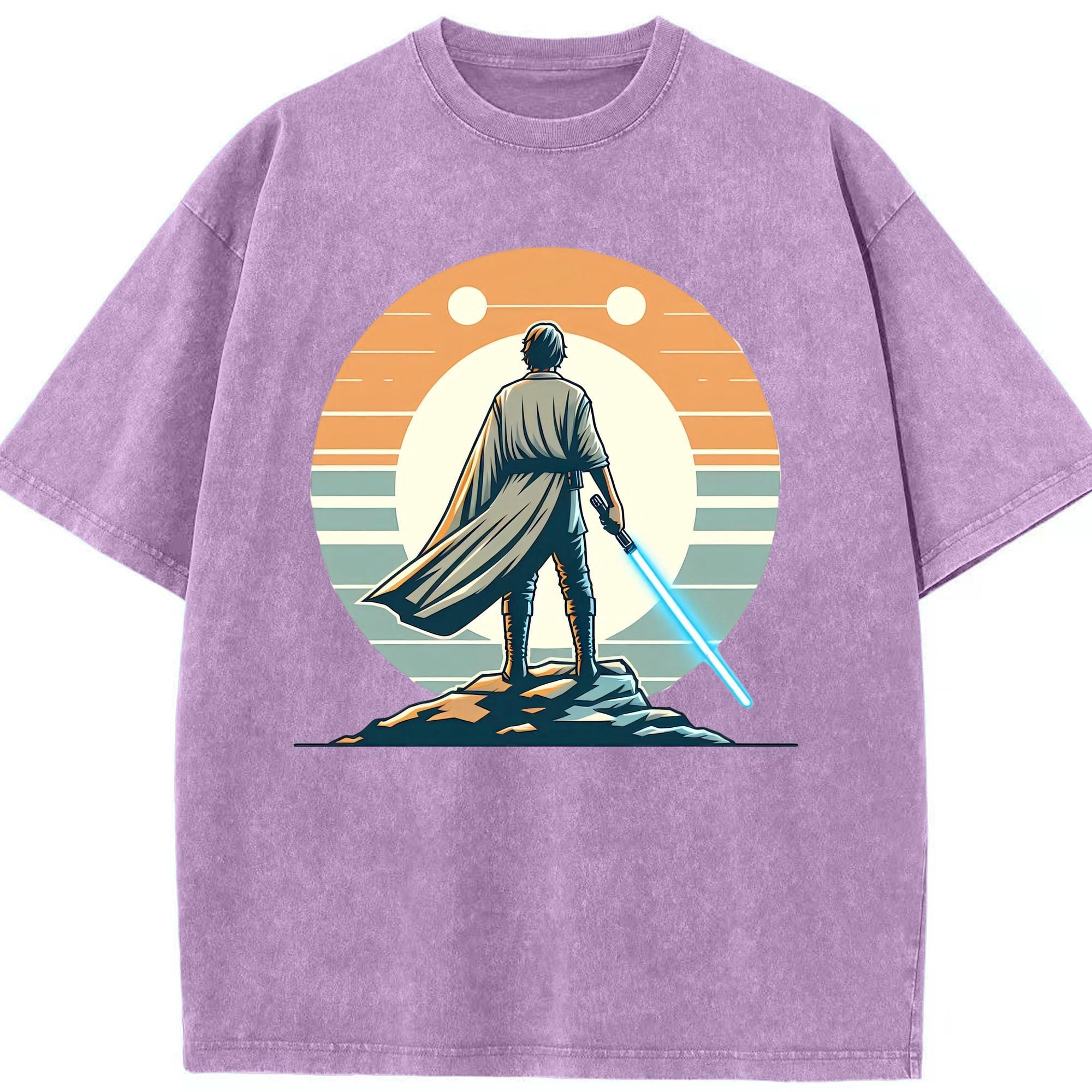 （画像用） スター・ウォーズ Star Wars 綿100% ヴィンテージ風 半袖Tシャツ（フロントプリント）