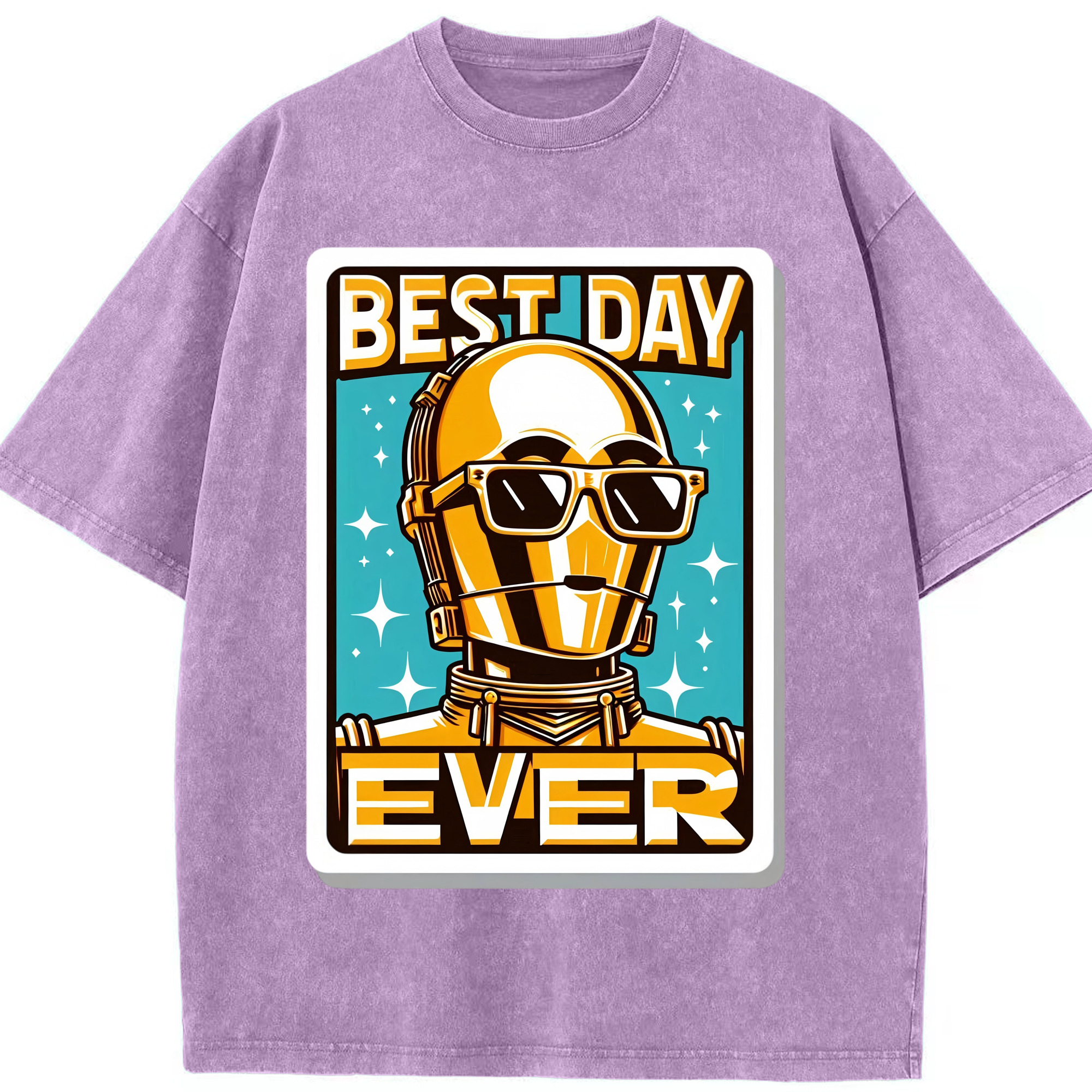 （画像用） スター・ウォーズ Star Wars 綿100% ヴィンテージ風 半袖Tシャツ（フロントプリント）