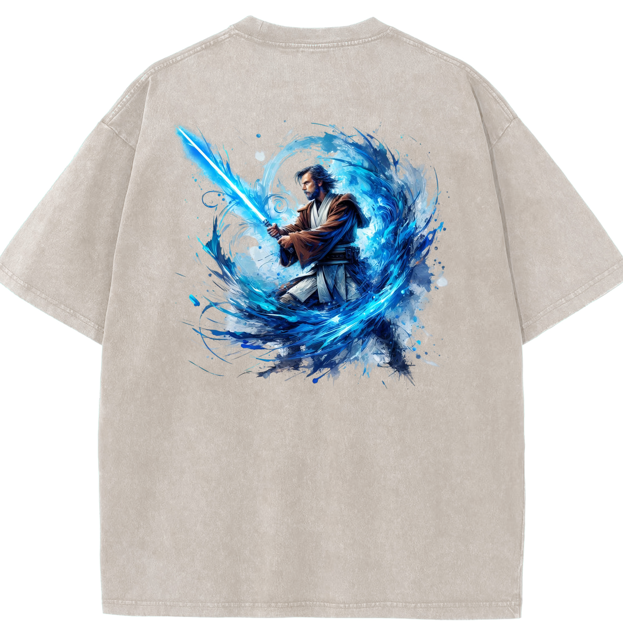（画像用） スター・ウォーズ Star Wars 綿100% ヴィンテージ風 半袖Tシャツ（背面プリント）