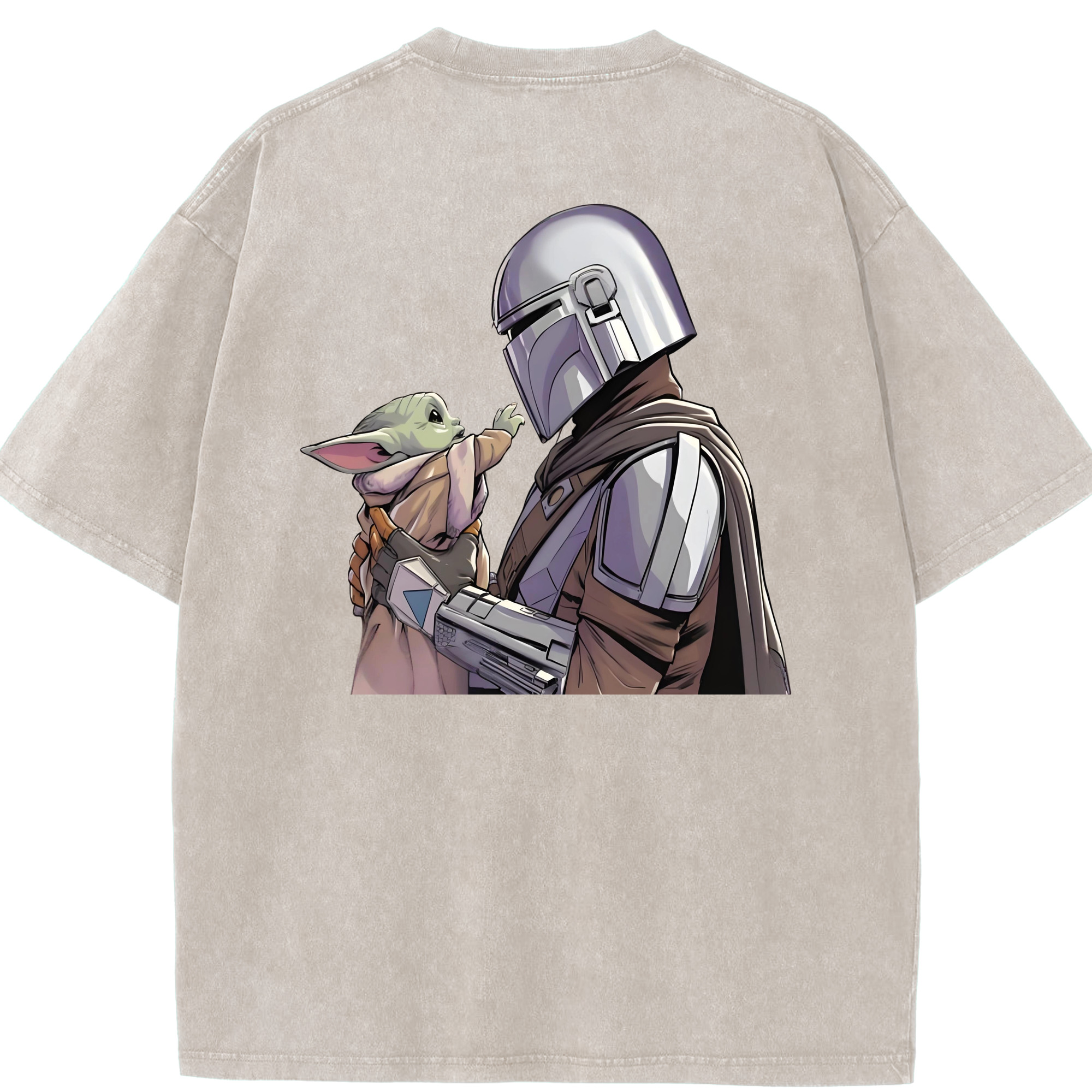 （画像用） スター・ウォーズ Star Wars 綿100% ヴィンテージ風 半袖Tシャツ（背面プリント）