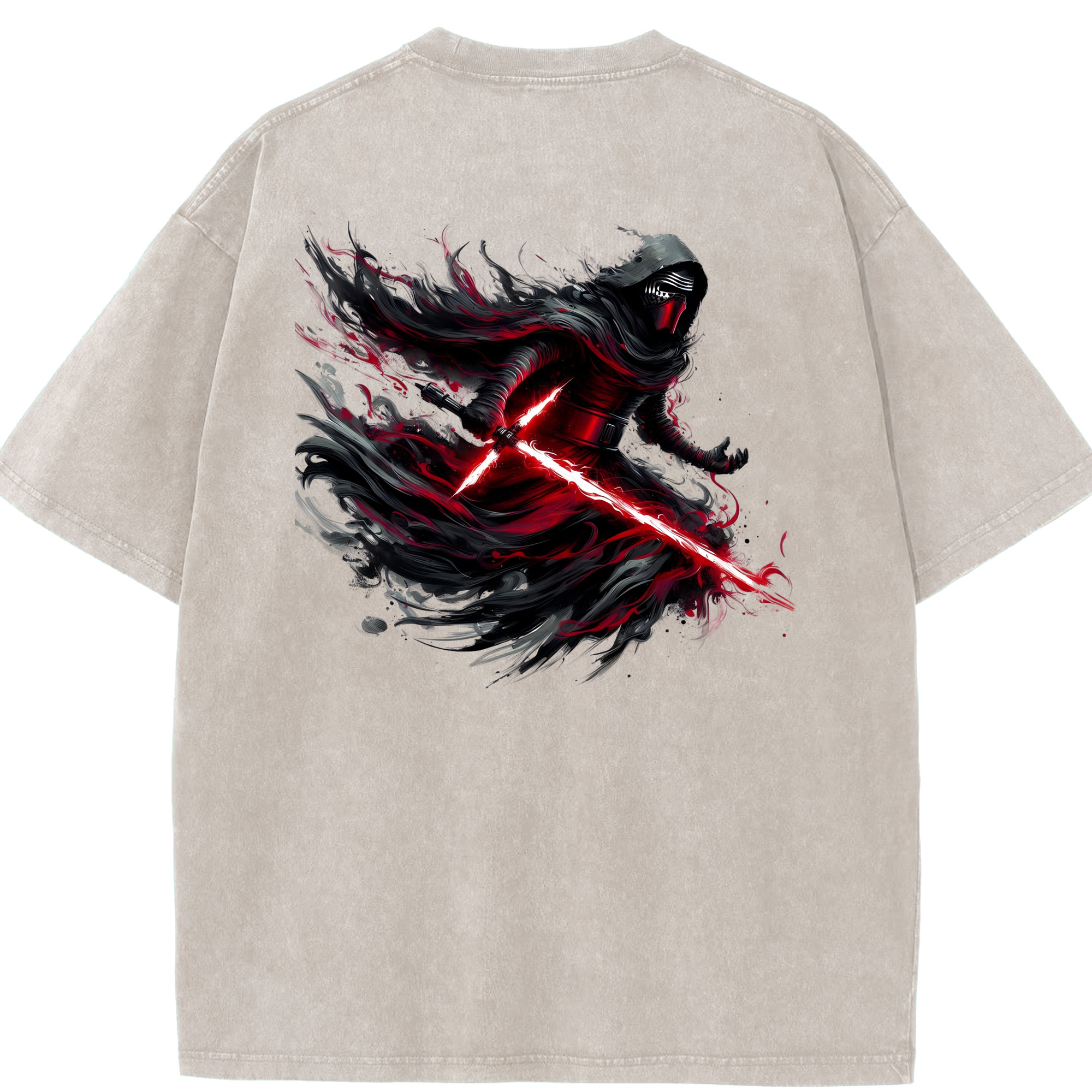 （画像用） スター・ウォーズ Star Wars 綿100% ヴィンテージ風 半袖Tシャツ（背面プリント）