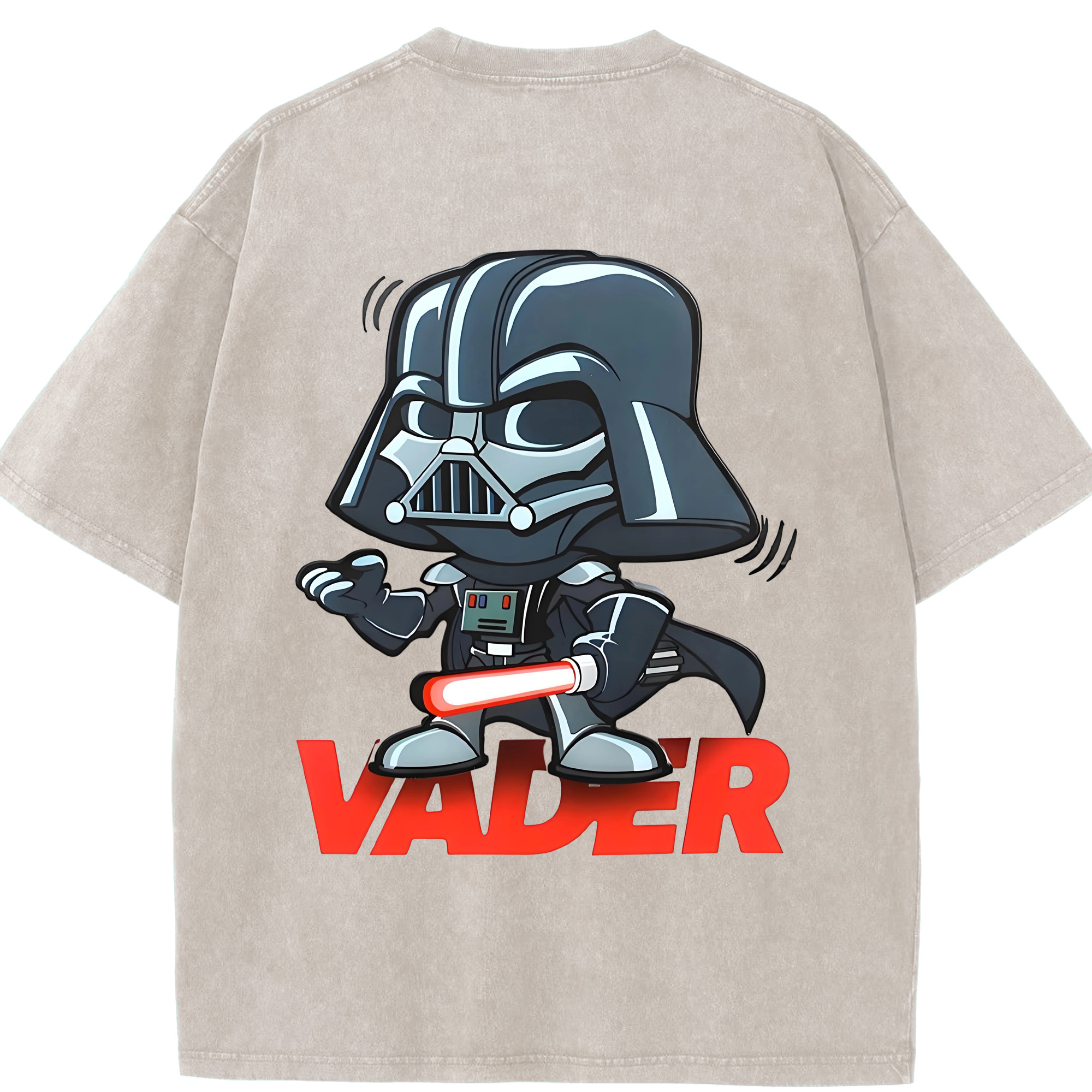 （画像用） スター・ウォーズ Star Wars 綿100% ヴィンテージ風 半袖Tシャツ（背面プリント）