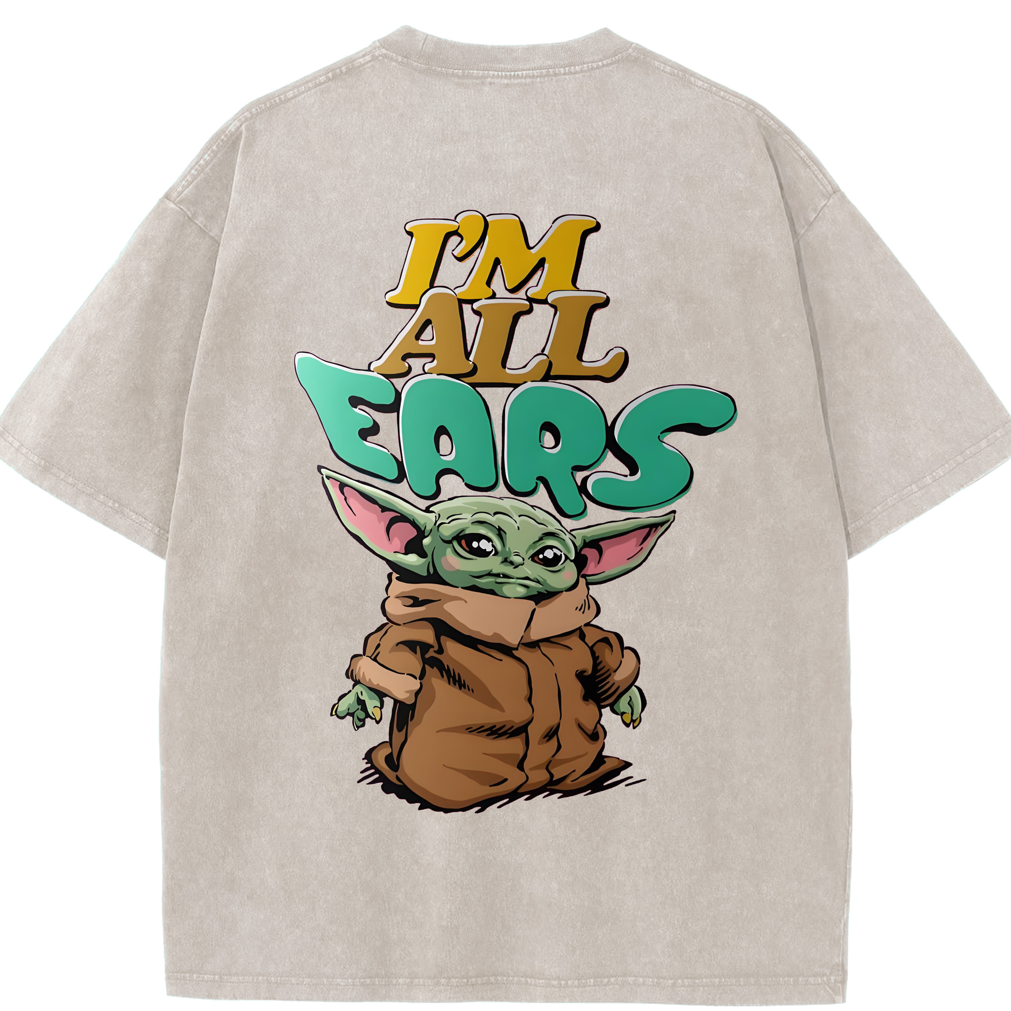 （画像用） スター・ウォーズ Star Wars 綿100% ヴィンテージ風 半袖Tシャツ（背面プリント）