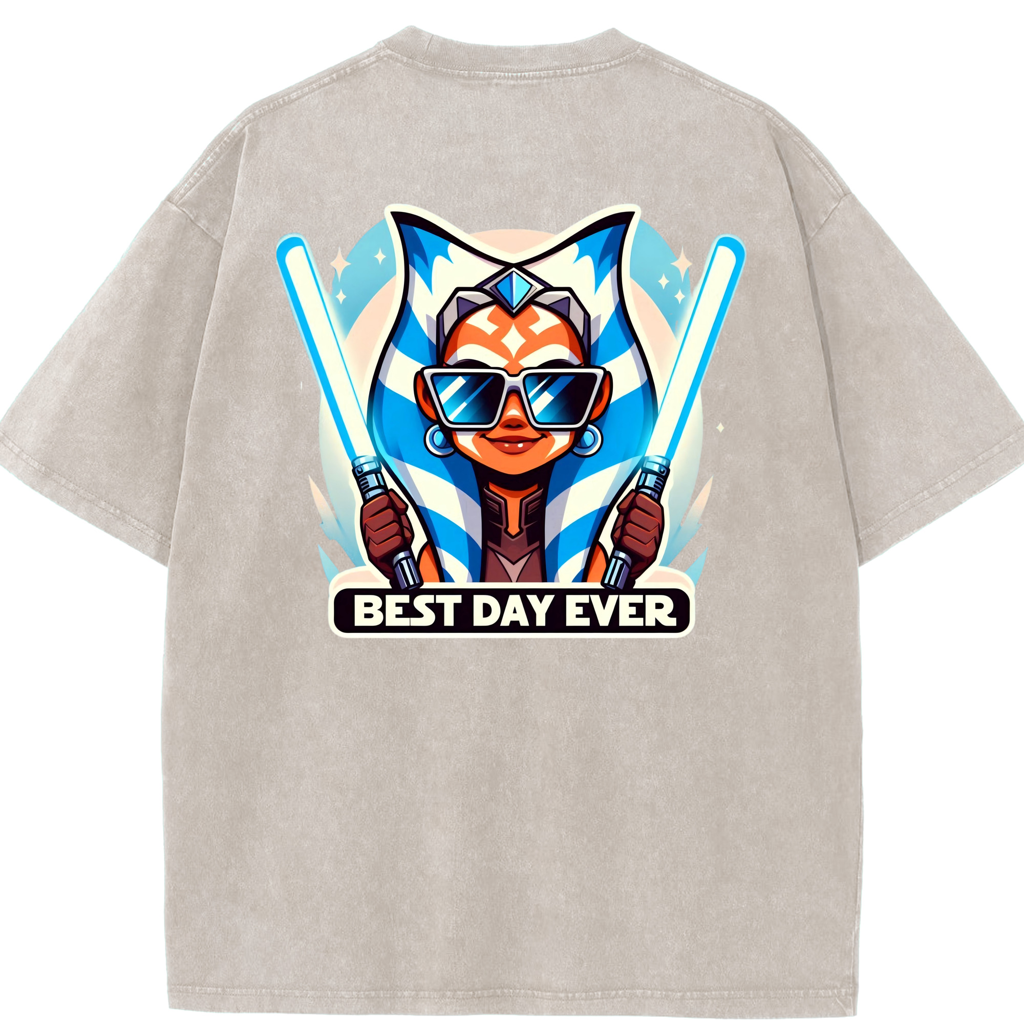 （画像用） スター・ウォーズ Star Wars 綿100% ヴィンテージ風 半袖Tシャツ（背面プリント）