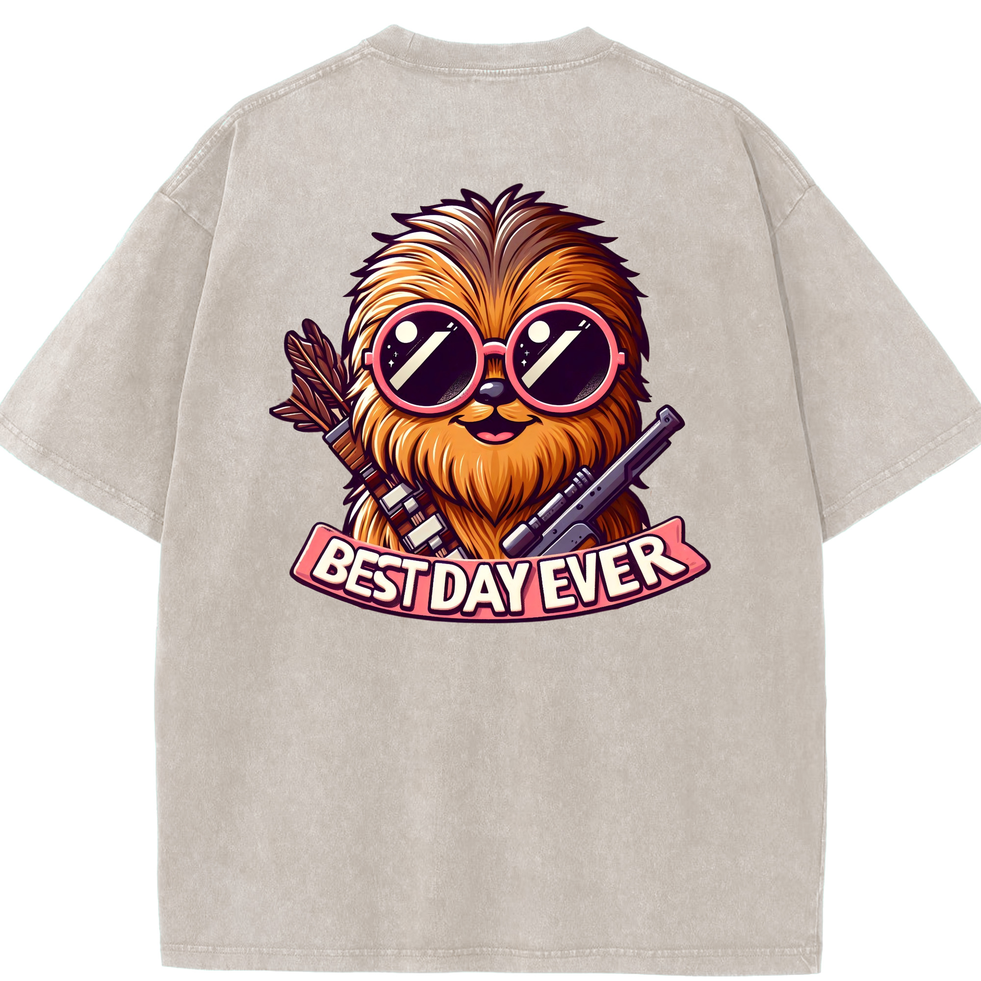 （画像用） スター・ウォーズ Star Wars 綿100% ヴィンテージ風 半袖Tシャツ（背面プリント）