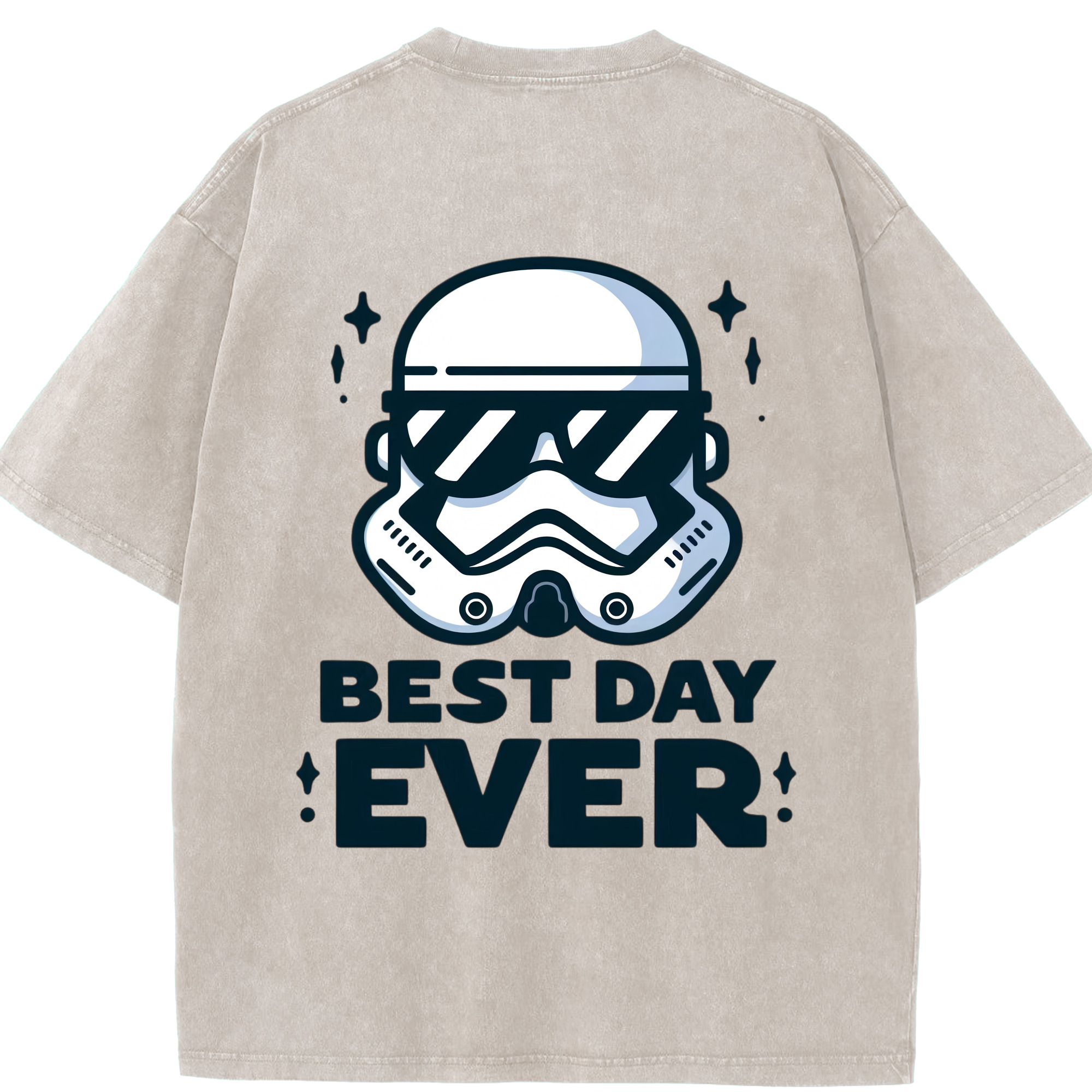 （画像用） スター・ウォーズ Star Wars 綿100% ヴィンテージ風 半袖Tシャツ（背面プリント）
