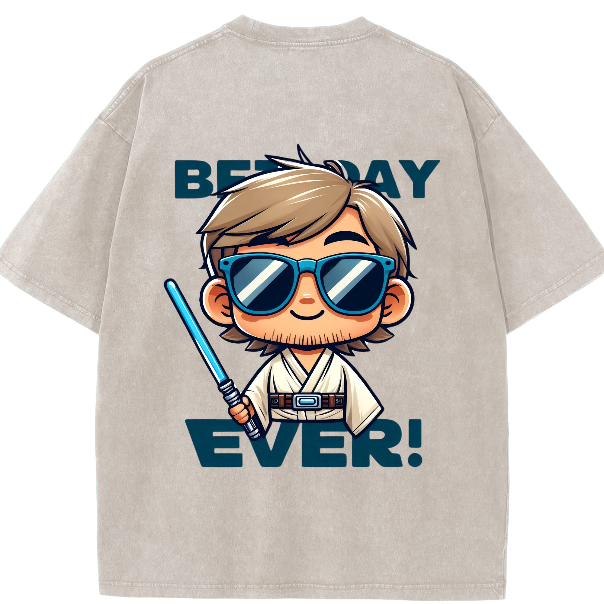 （画像用） スター・ウォーズ Star Wars 綿100% ヴィンテージ風 半袖Tシャツ（背面プリント）