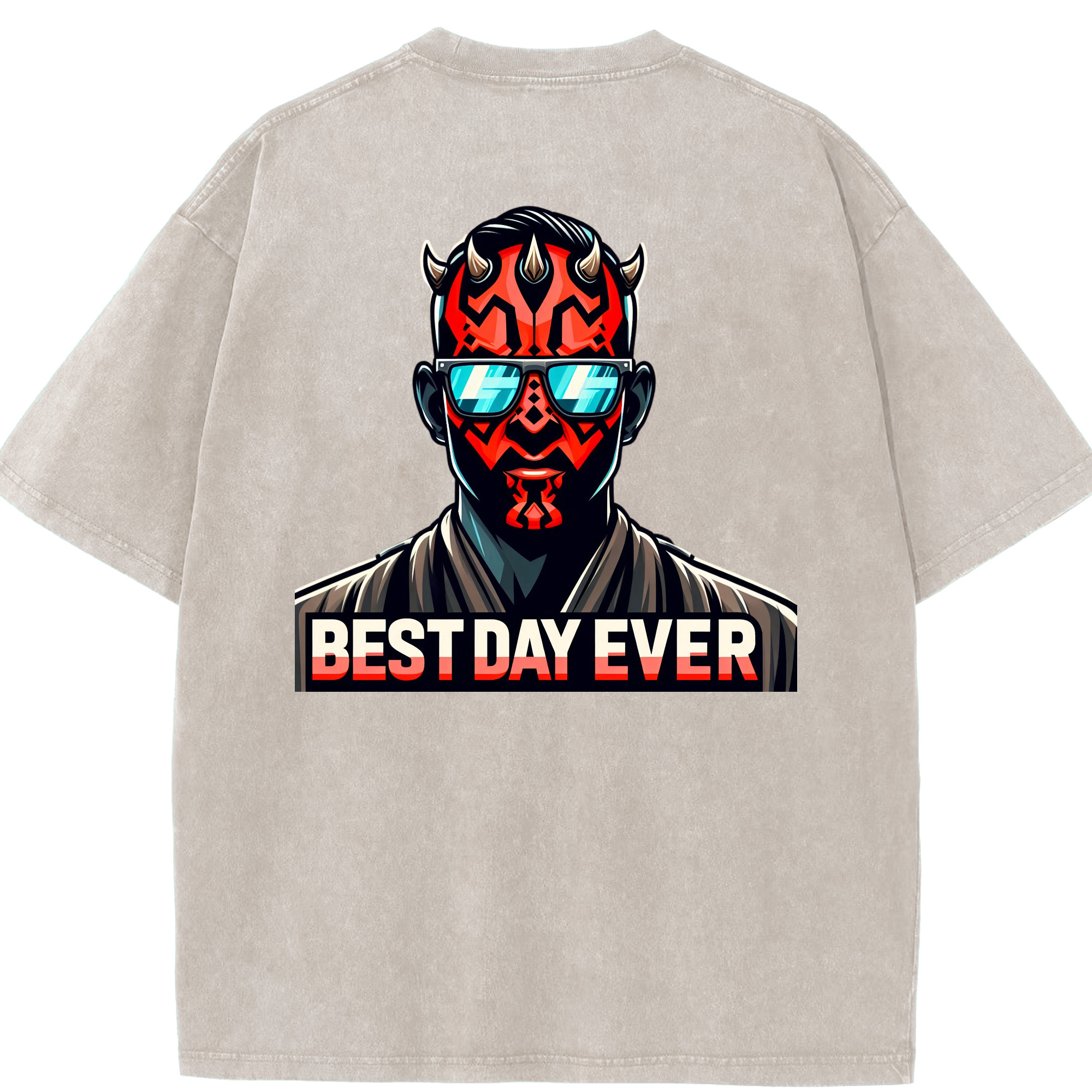 （画像用） スター・ウォーズ Star Wars 綿100% ヴィンテージ風 半袖Tシャツ（背面プリント）