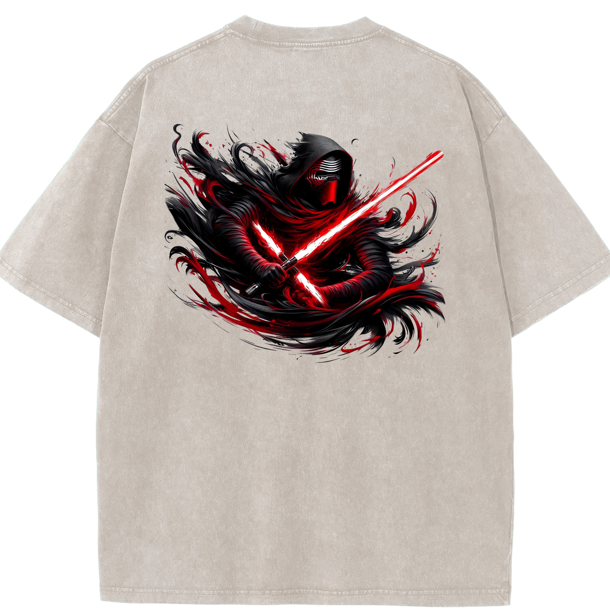 （画像用） スター・ウォーズ Star Wars 綿100% ヴィンテージ風 半袖Tシャツ（背面プリント）