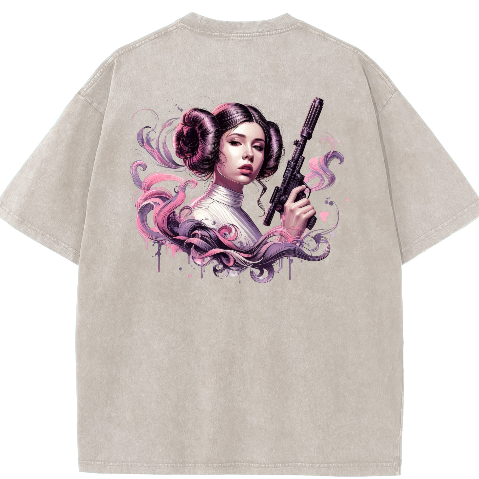 （画像用） スター・ウォーズ Star Wars 綿100% ヴィンテージ風 半袖Tシャツ（背面プリント）