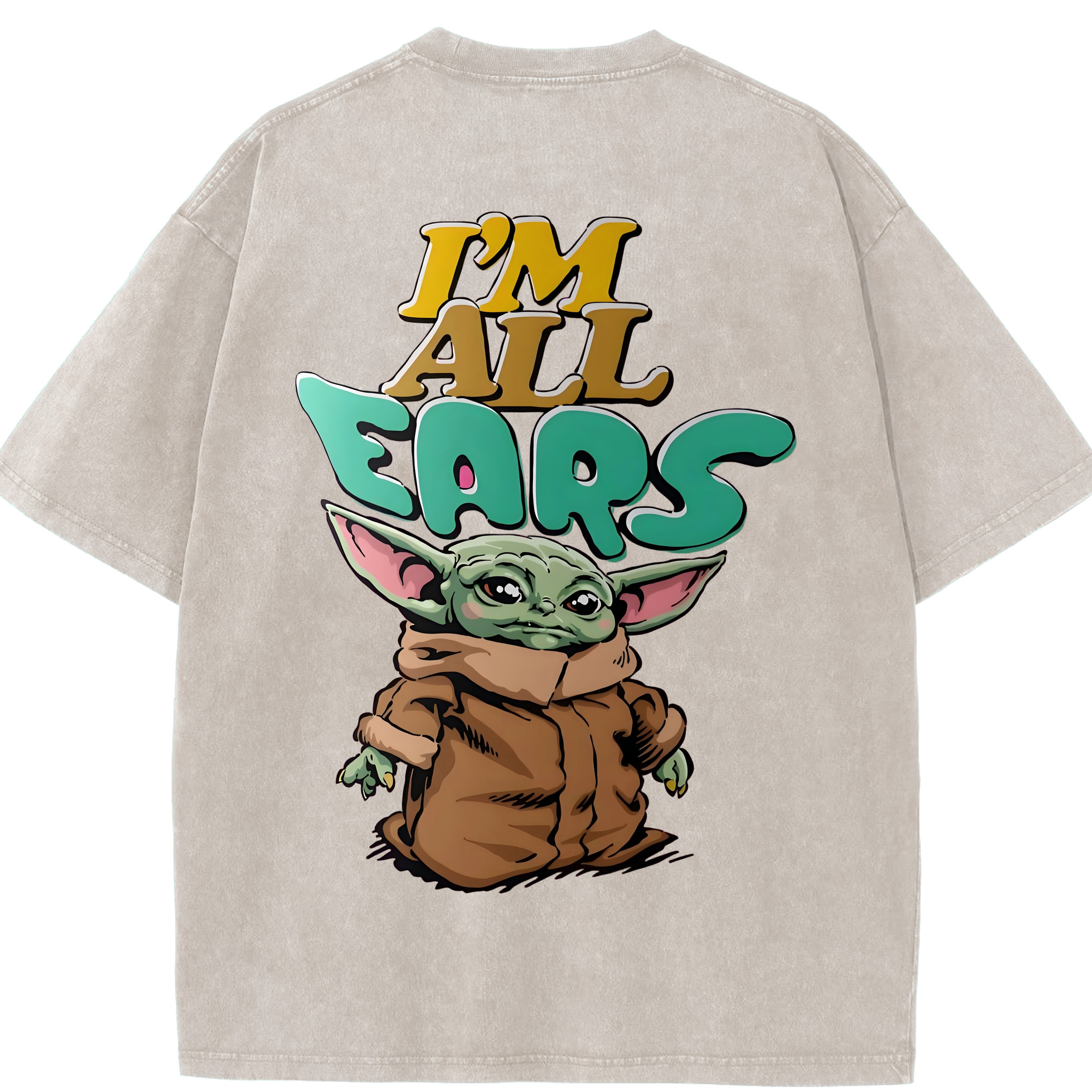 （画像用） スター・ウォーズ Star Wars 綿100% ヴィンテージ風 半袖Tシャツ（背面プリント）