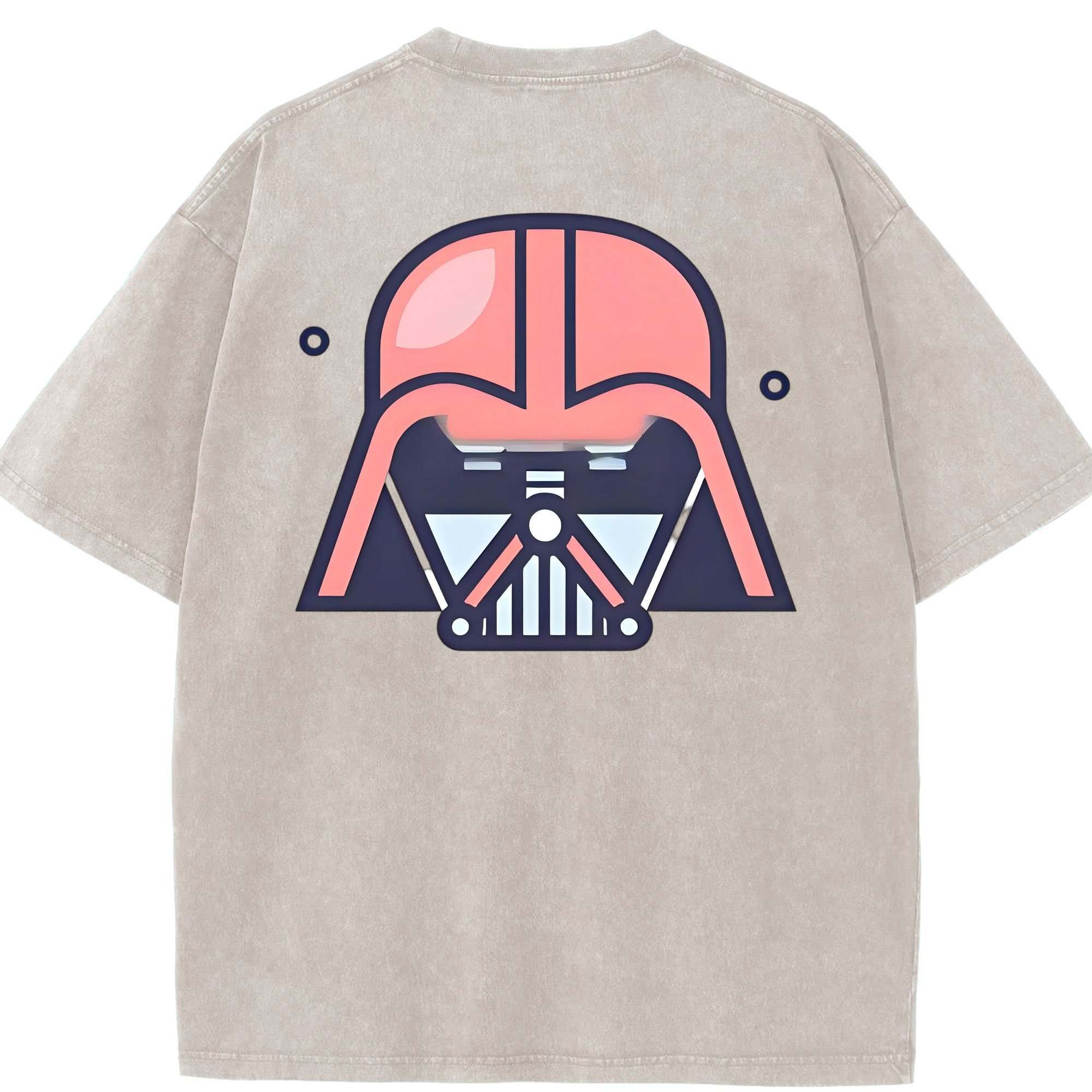 （画像用） スター・ウォーズ Star Wars 綿100% ヴィンテージ風 半袖Tシャツ（背面プリント）