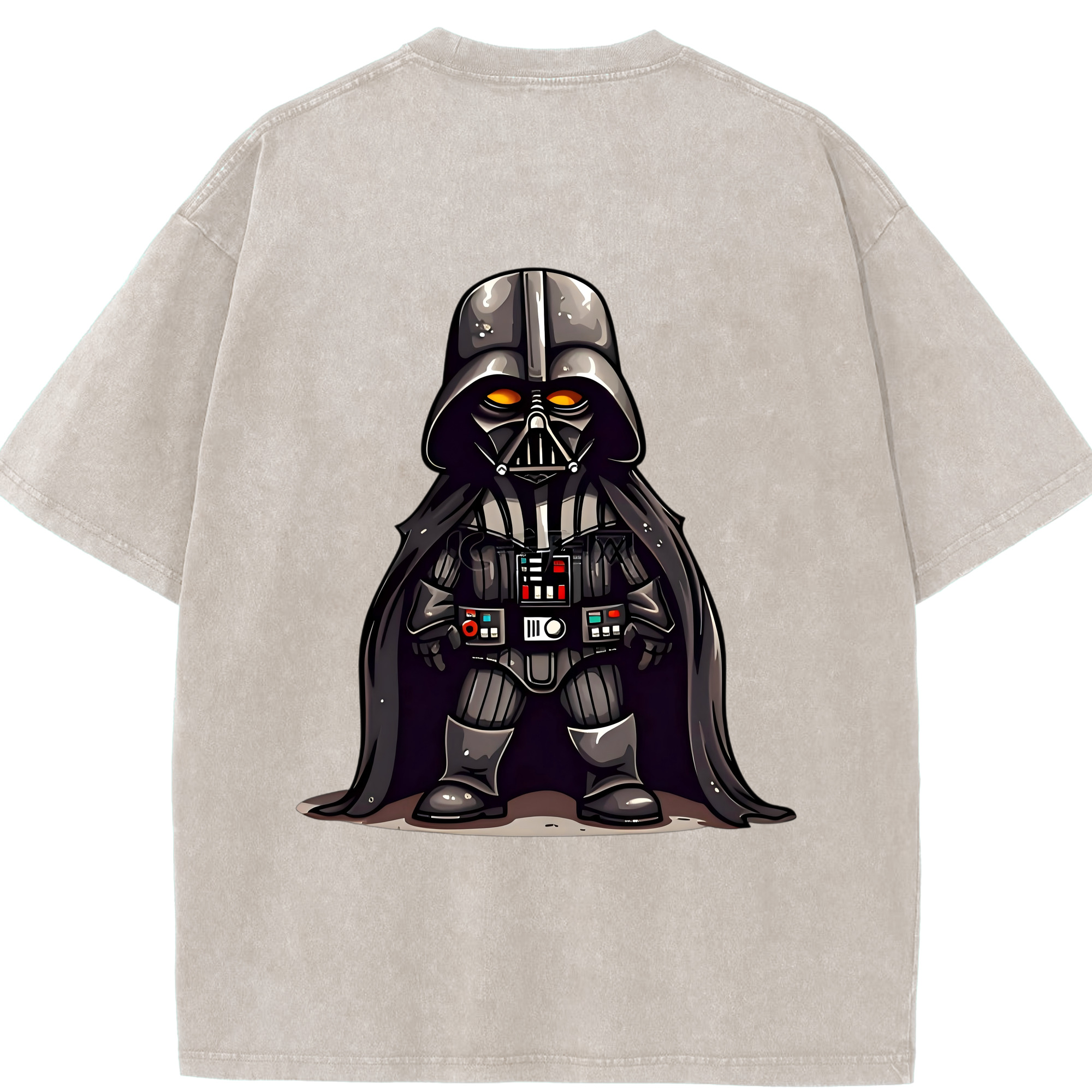 （画像用） スター・ウォーズ Star Wars 綿100% ヴィンテージ風 半袖Tシャツ（背面プリント）