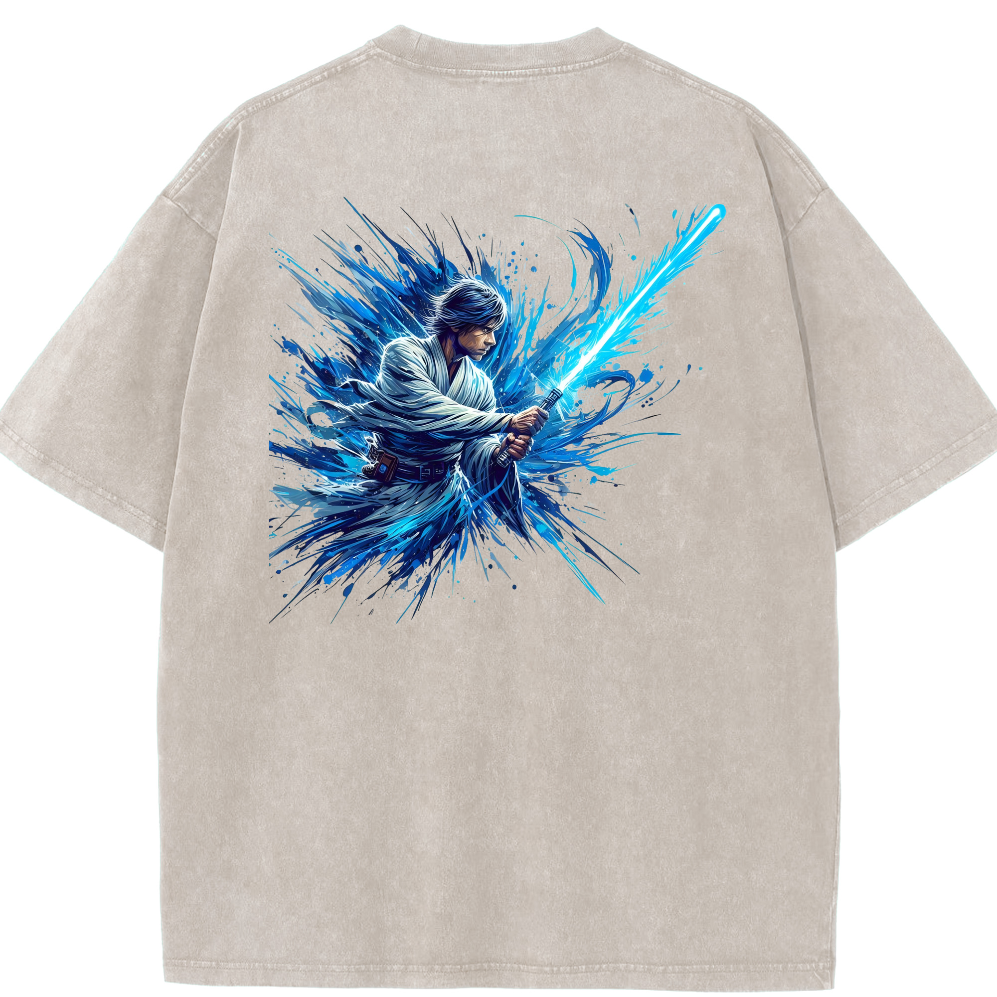 （画像用） スター・ウォーズ Star Wars 綿100% ヴィンテージ風 半袖Tシャツ（背面プリント）