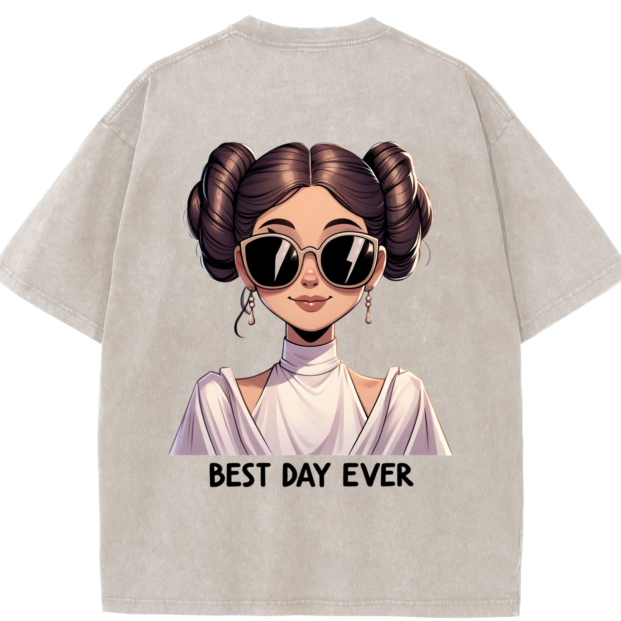 （画像用） スター・ウォーズ Star Wars 綿100% ヴィンテージ風 半袖Tシャツ（背面プリント）