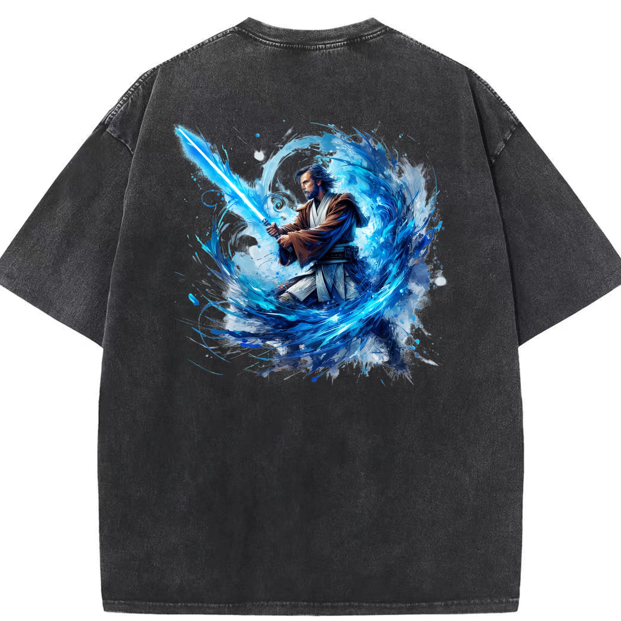 （画像用） スター・ウォーズ Star Wars 綿100% ヴィンテージ風 半袖Tシャツ（背面プリント）