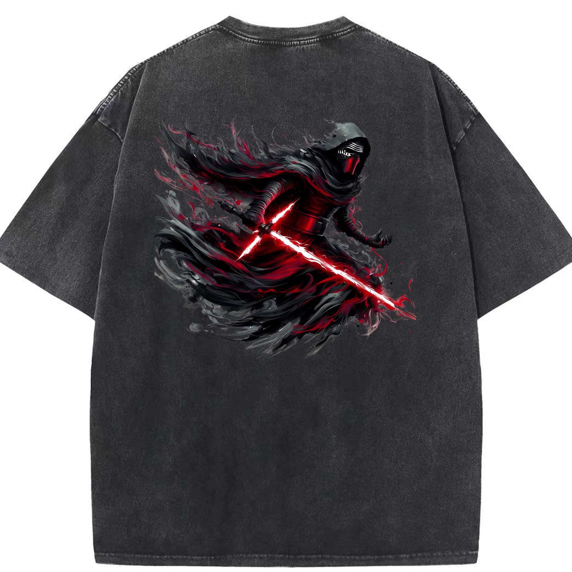 （画像用） スター・ウォーズ Star Wars 綿100% ヴィンテージ風 半袖Tシャツ（背面プリント）