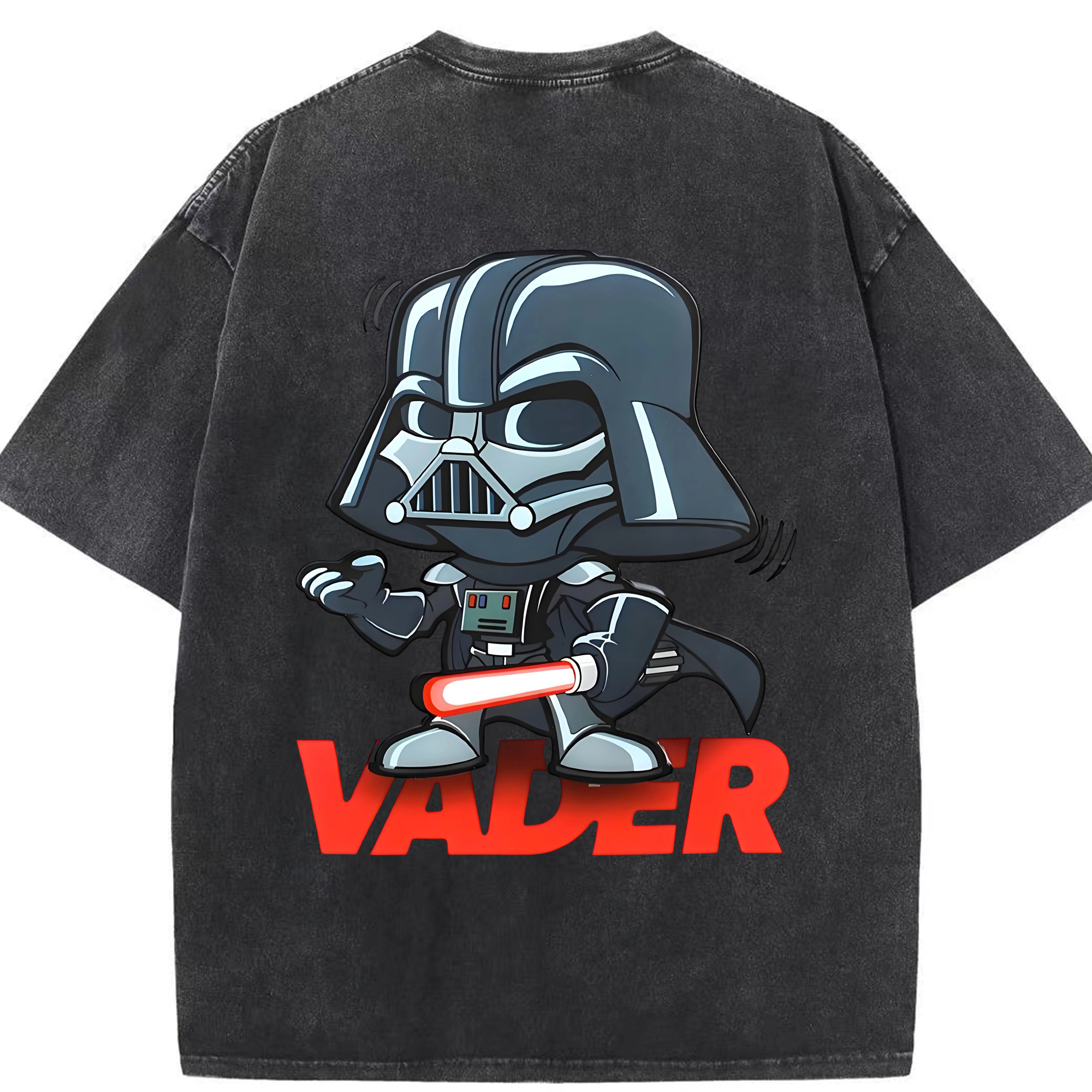 （画像用） スター・ウォーズ Star Wars 綿100% ヴィンテージ風 半袖Tシャツ（背面プリント）