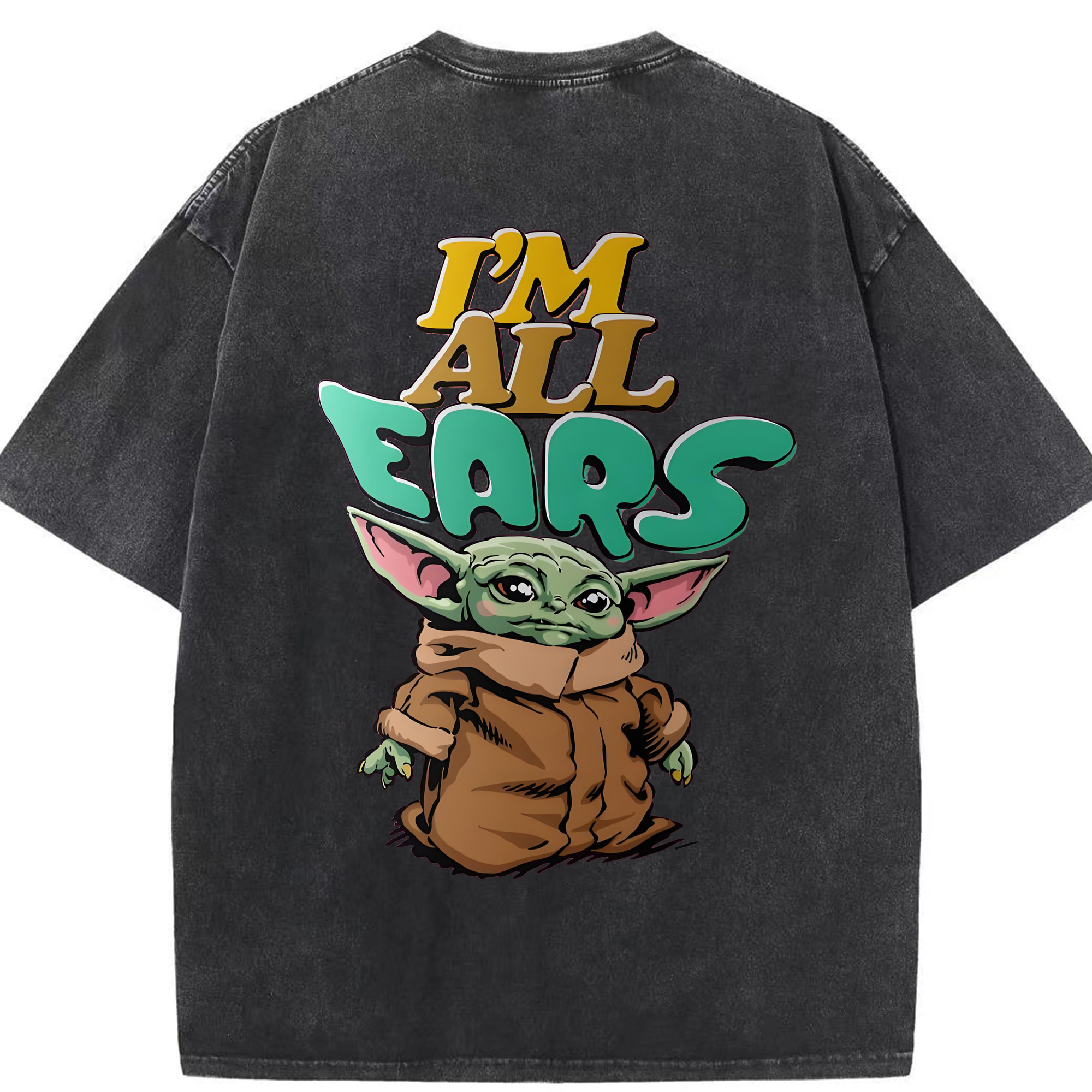 （画像用） スター・ウォーズ Star Wars 綿100% ヴィンテージ風 半袖Tシャツ（背面プリント）