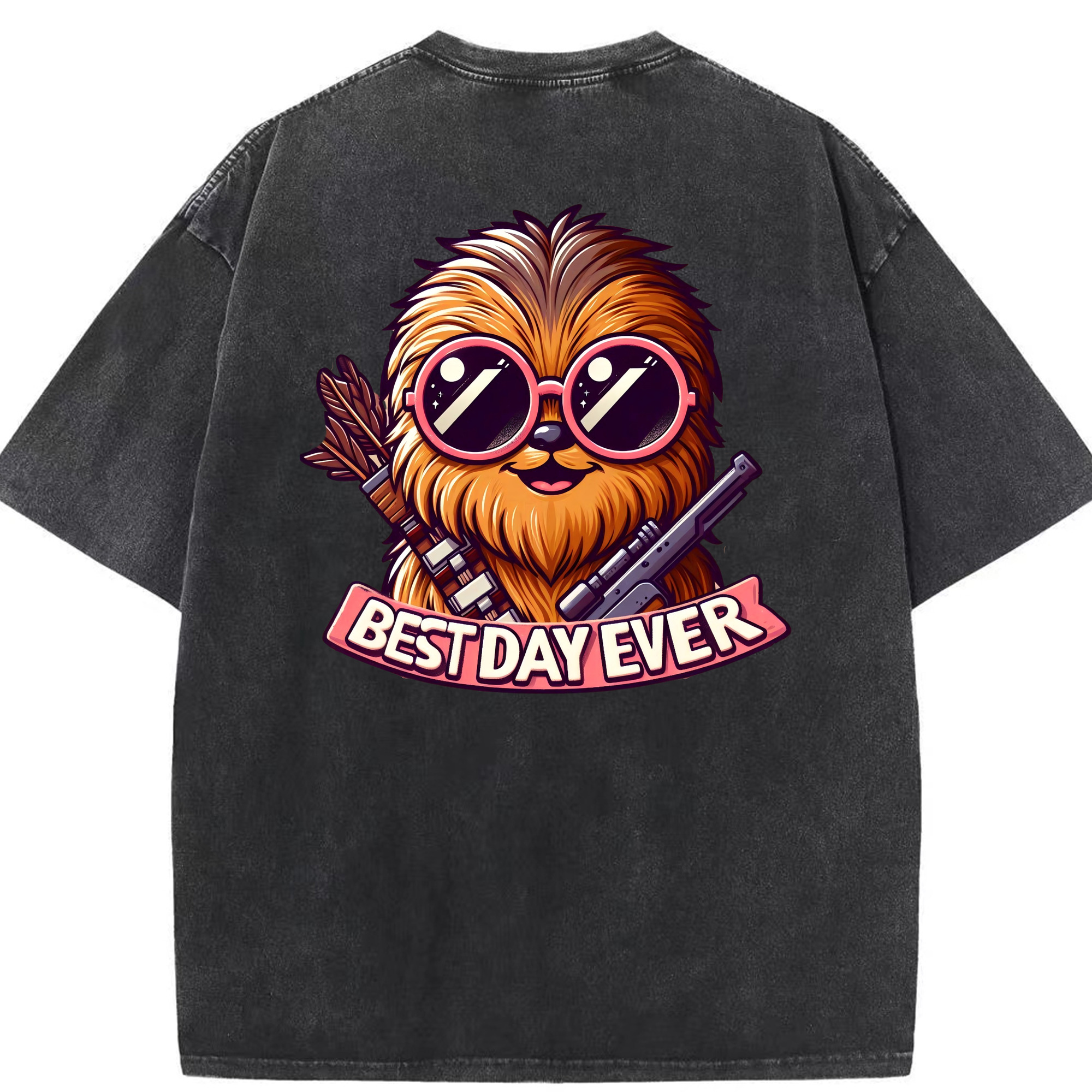 （画像用） スター・ウォーズ Star Wars 綿100% ヴィンテージ風 半袖Tシャツ（背面プリント）
