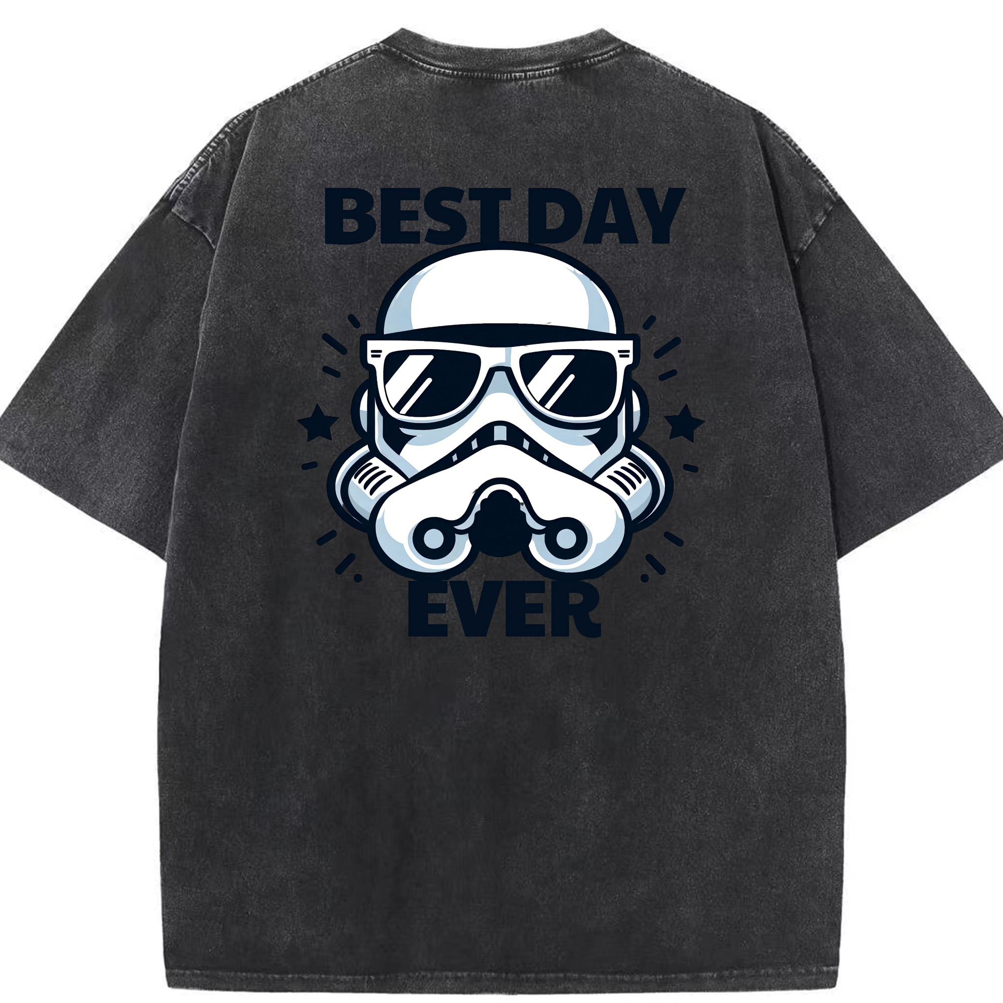 （画像用） スター・ウォーズ Star Wars 綿100% ヴィンテージ風 半袖Tシャツ（背面プリント）