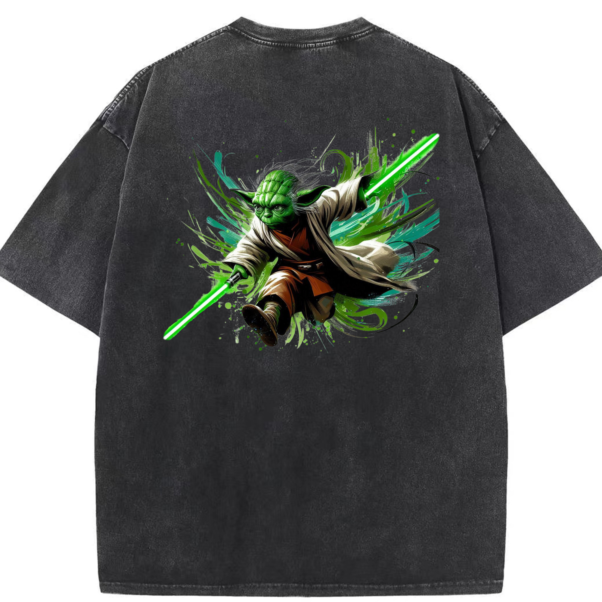 （画像用） スター・ウォーズ Star Wars 綿100% ヴィンテージ風 半袖Tシャツ（背面プリント）
