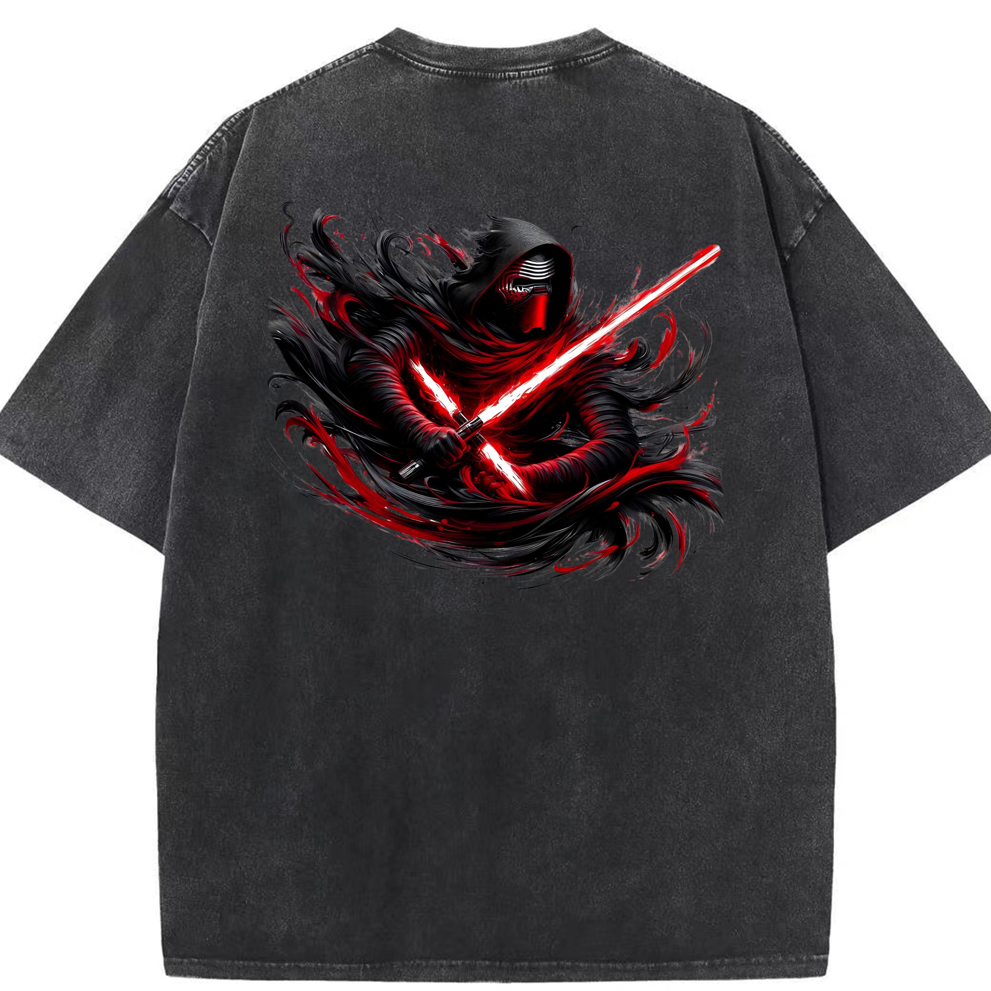 （画像用） スター・ウォーズ Star Wars 綿100% ヴィンテージ風 半袖Tシャツ（背面プリント）