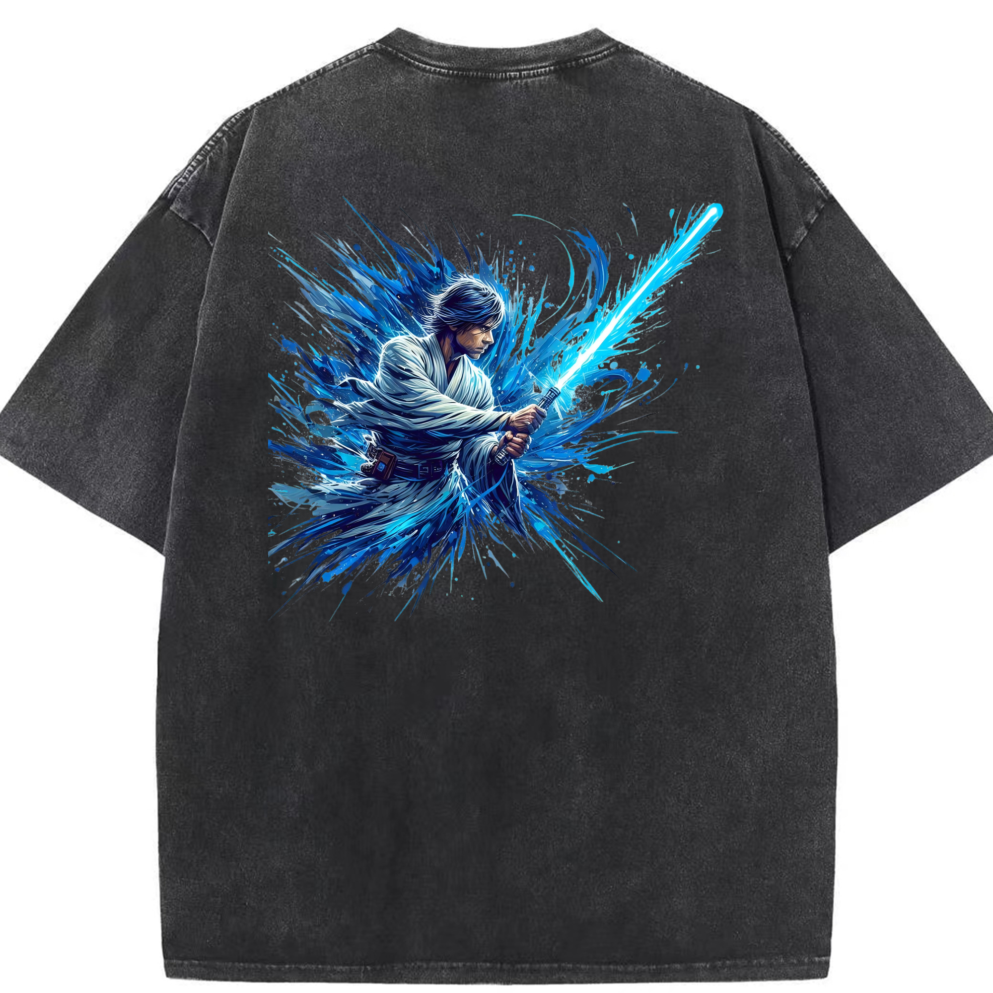 （画像用） スター・ウォーズ Star Wars 綿100% ヴィンテージ風 半袖Tシャツ（背面プリント）