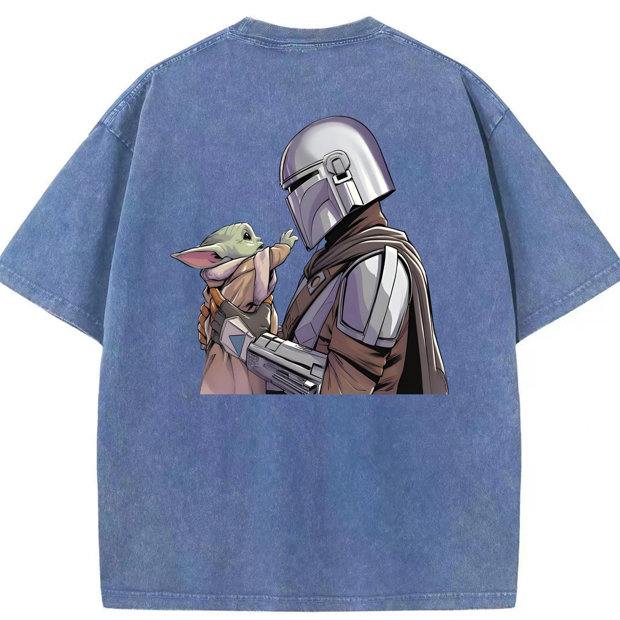 （画像用） スター・ウォーズ Star Wars 綿100% ヴィンテージ風 半袖Tシャツ（背面プリント）