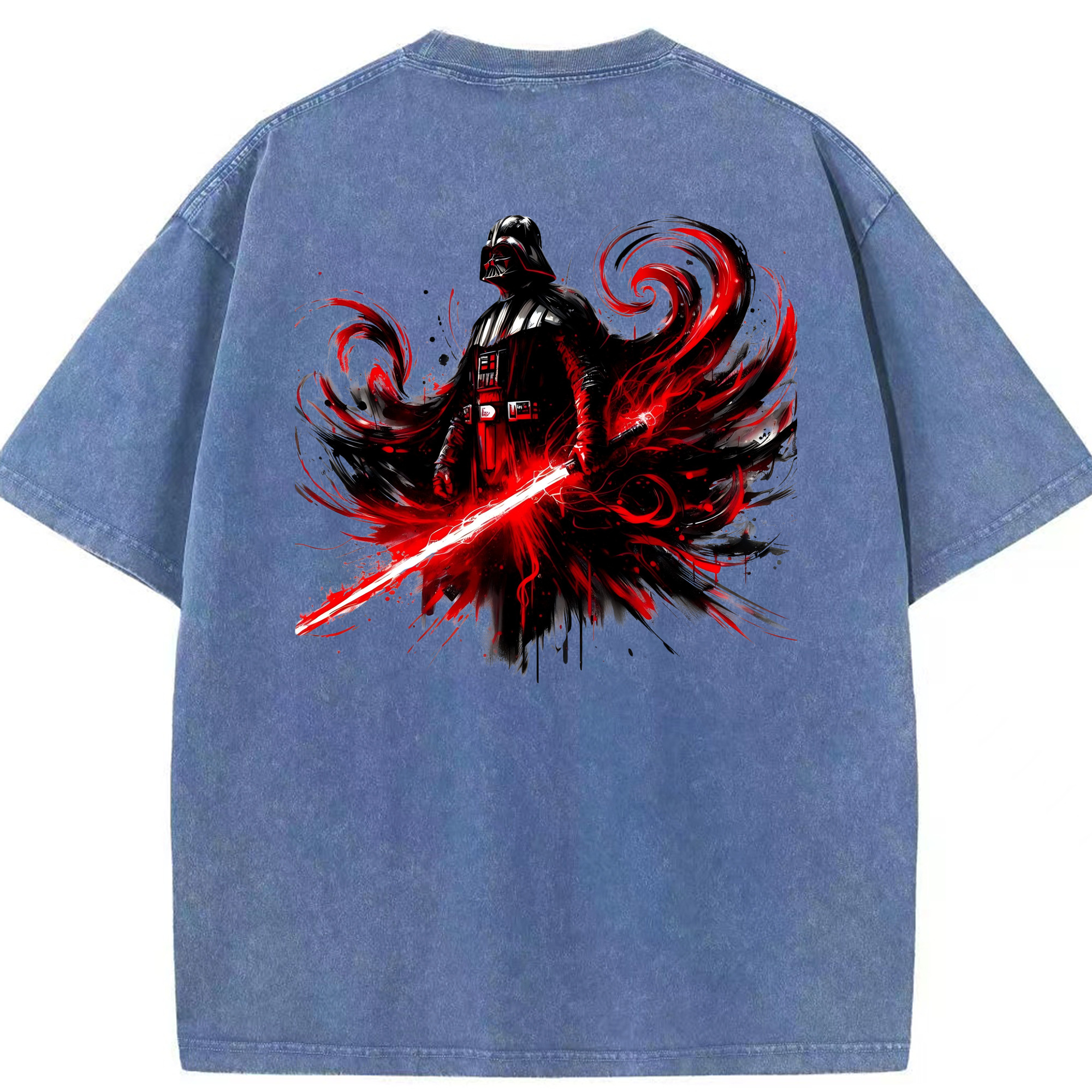 （画像用） スター・ウォーズ Star Wars 綿100% ヴィンテージ風 半袖Tシャツ（背面プリント）
