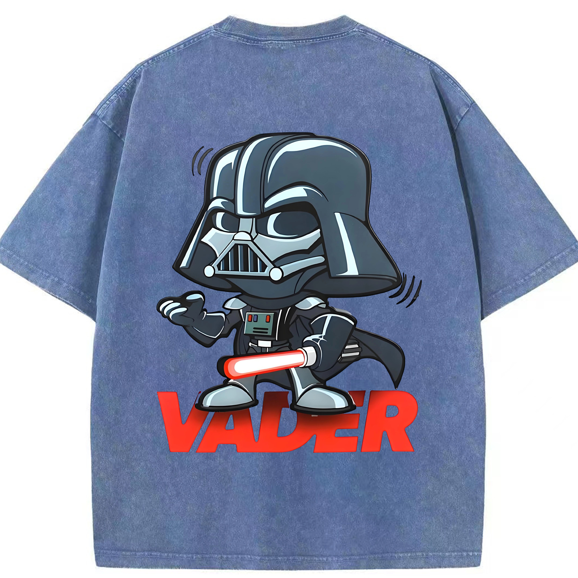 （画像用） スター・ウォーズ Star Wars 綿100% ヴィンテージ風 半袖Tシャツ（背面プリント）