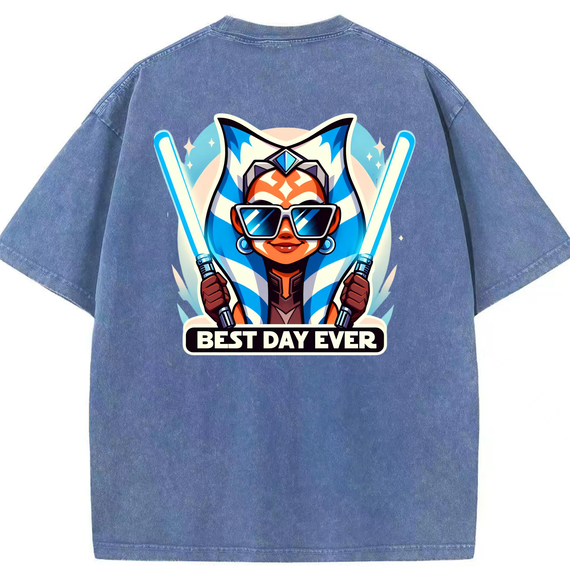 （画像用） スター・ウォーズ Star Wars 綿100% ヴィンテージ風 半袖Tシャツ（背面プリント）