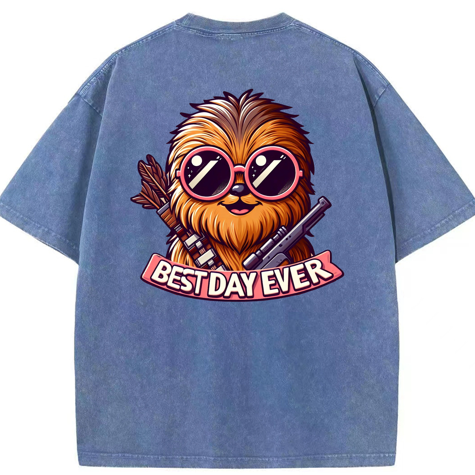 （画像用） スター・ウォーズ Star Wars 綿100% ヴィンテージ風 半袖Tシャツ（背面プリント）