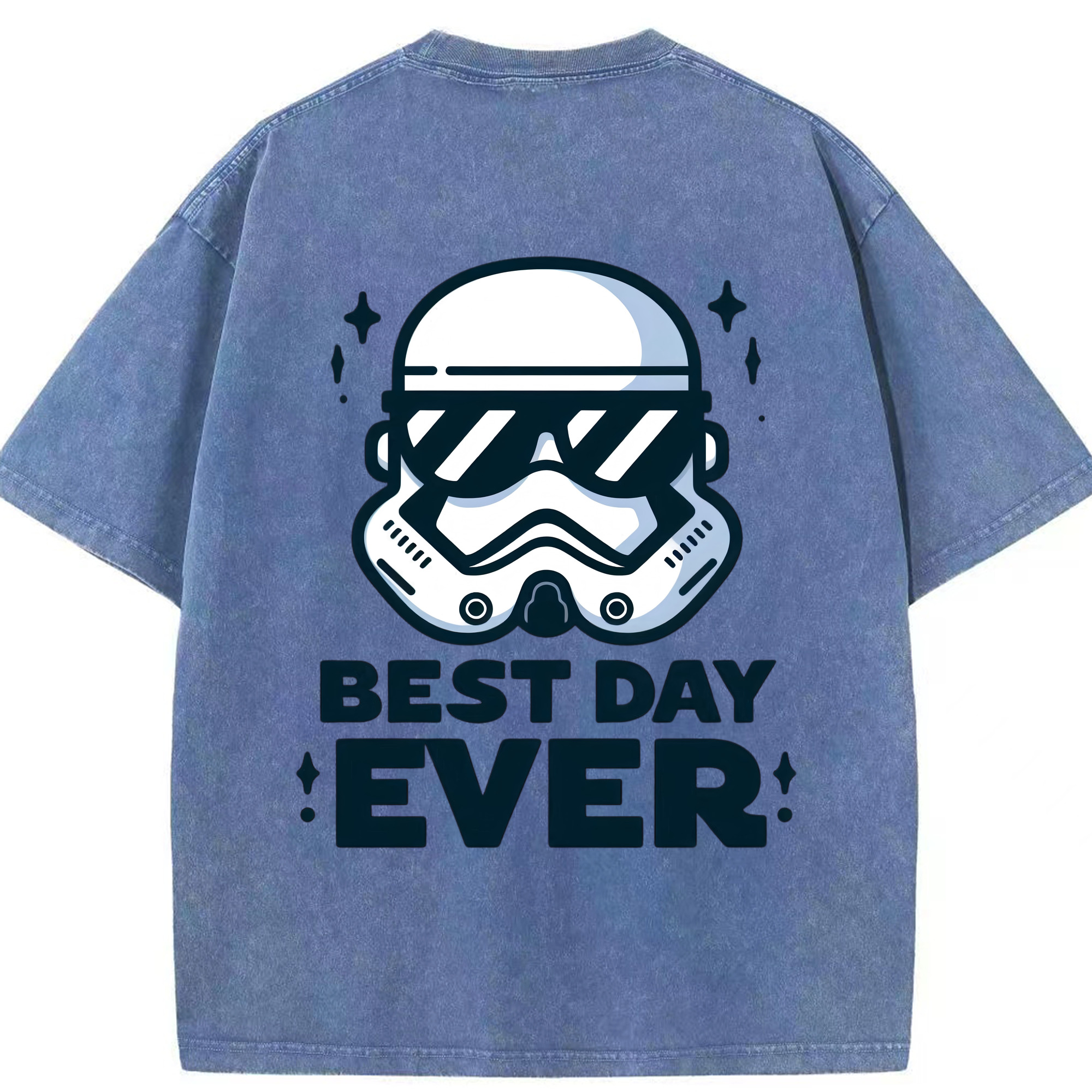 （画像用） スター・ウォーズ Star Wars 綿100% ヴィンテージ風 半袖Tシャツ（背面プリント）