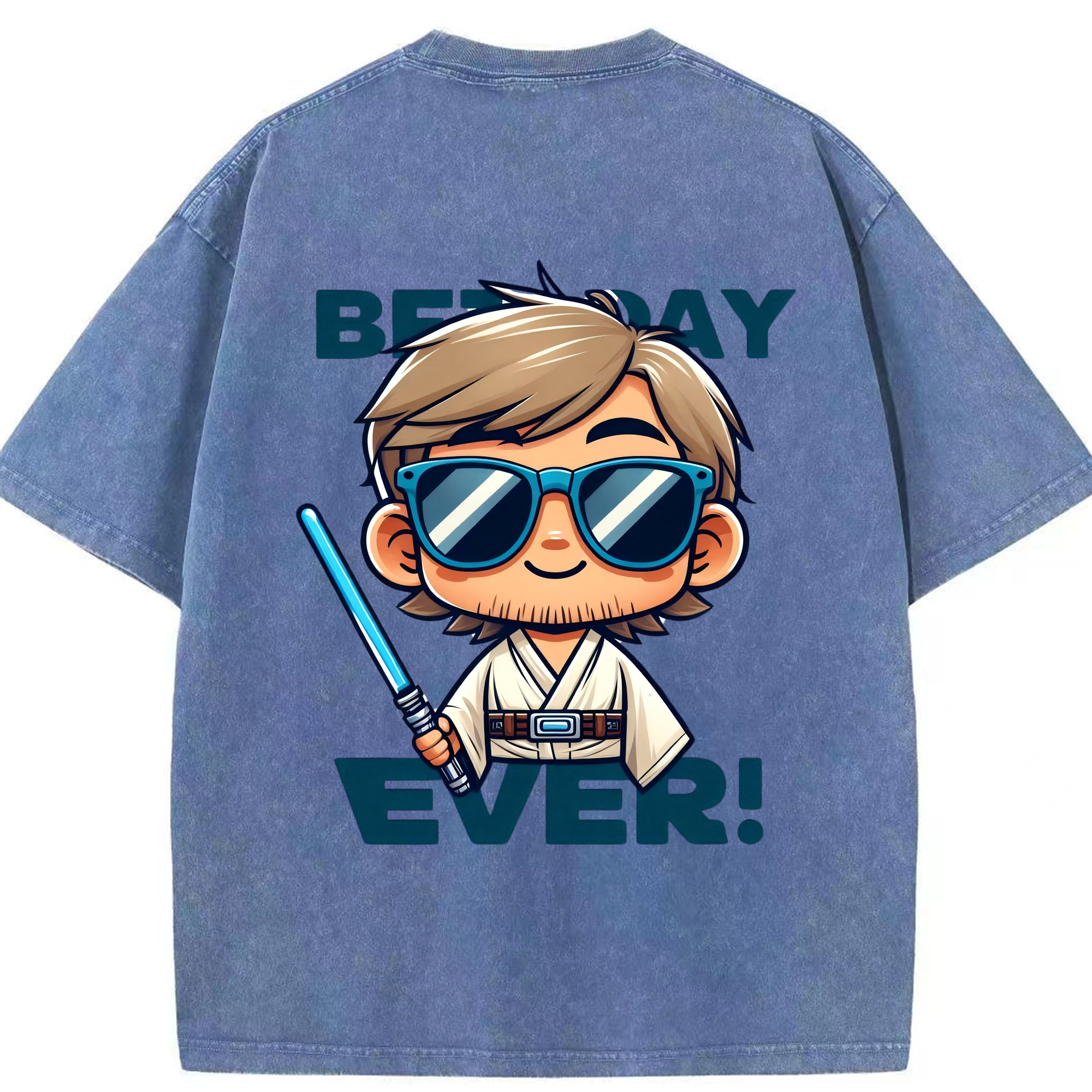 （画像用） スター・ウォーズ Star Wars 綿100% ヴィンテージ風 半袖Tシャツ（背面プリント）