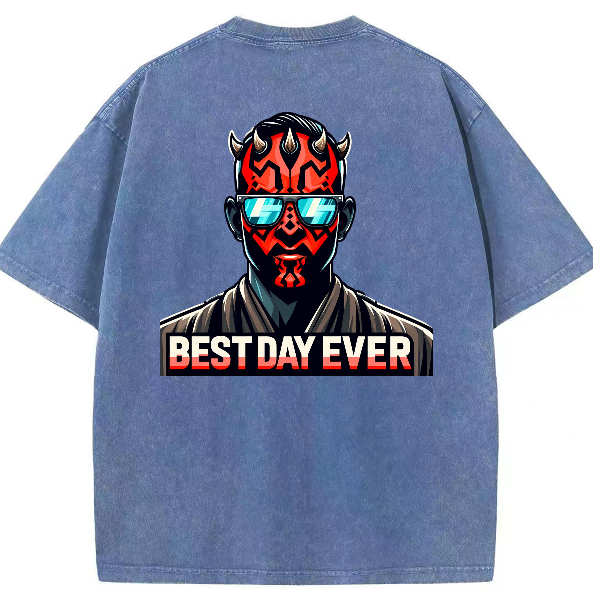 （画像用） スター・ウォーズ Star Wars 綿100% ヴィンテージ風 半袖Tシャツ（背面プリント）